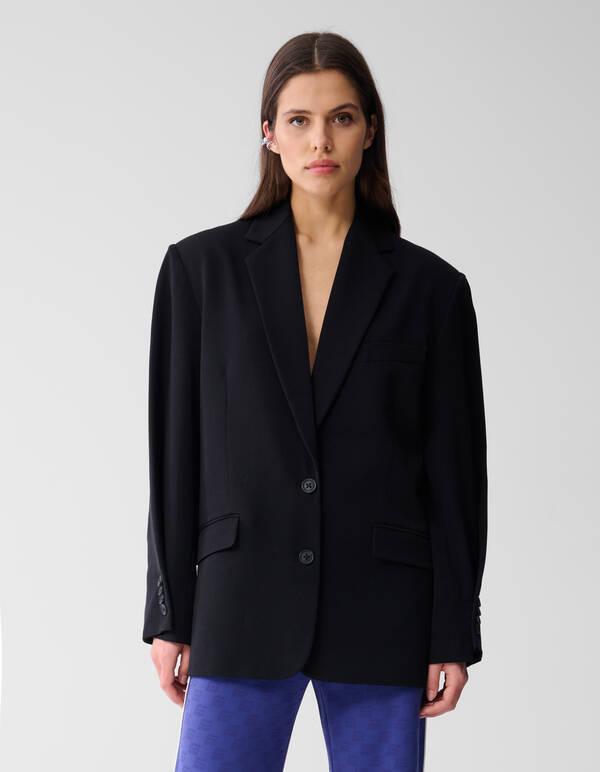 Übergroßer Blazer Schwarz von Monica SHOEBY WOMEN