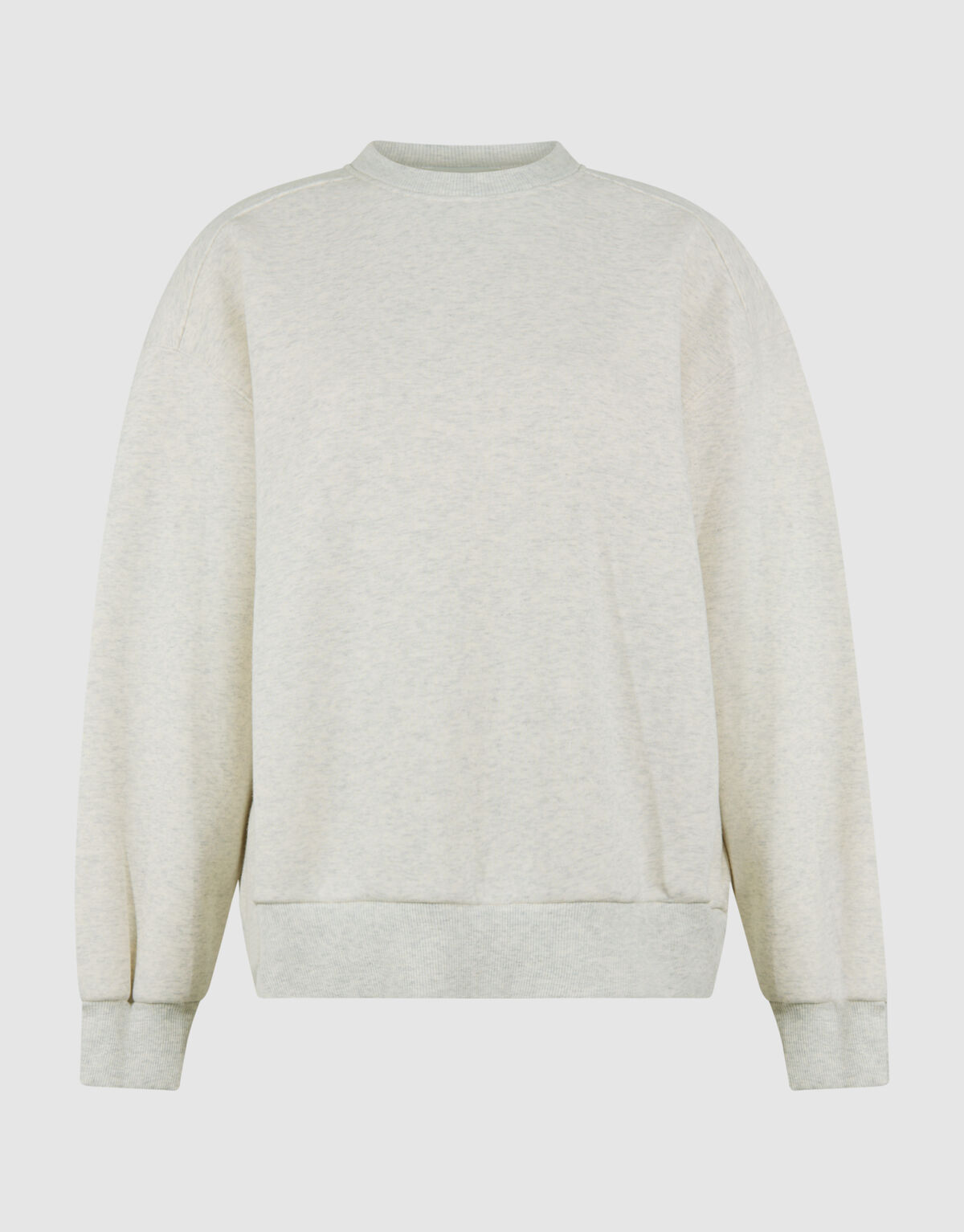 Pullover mit Schnürung in Hellgrau SHOEBY WOMEN