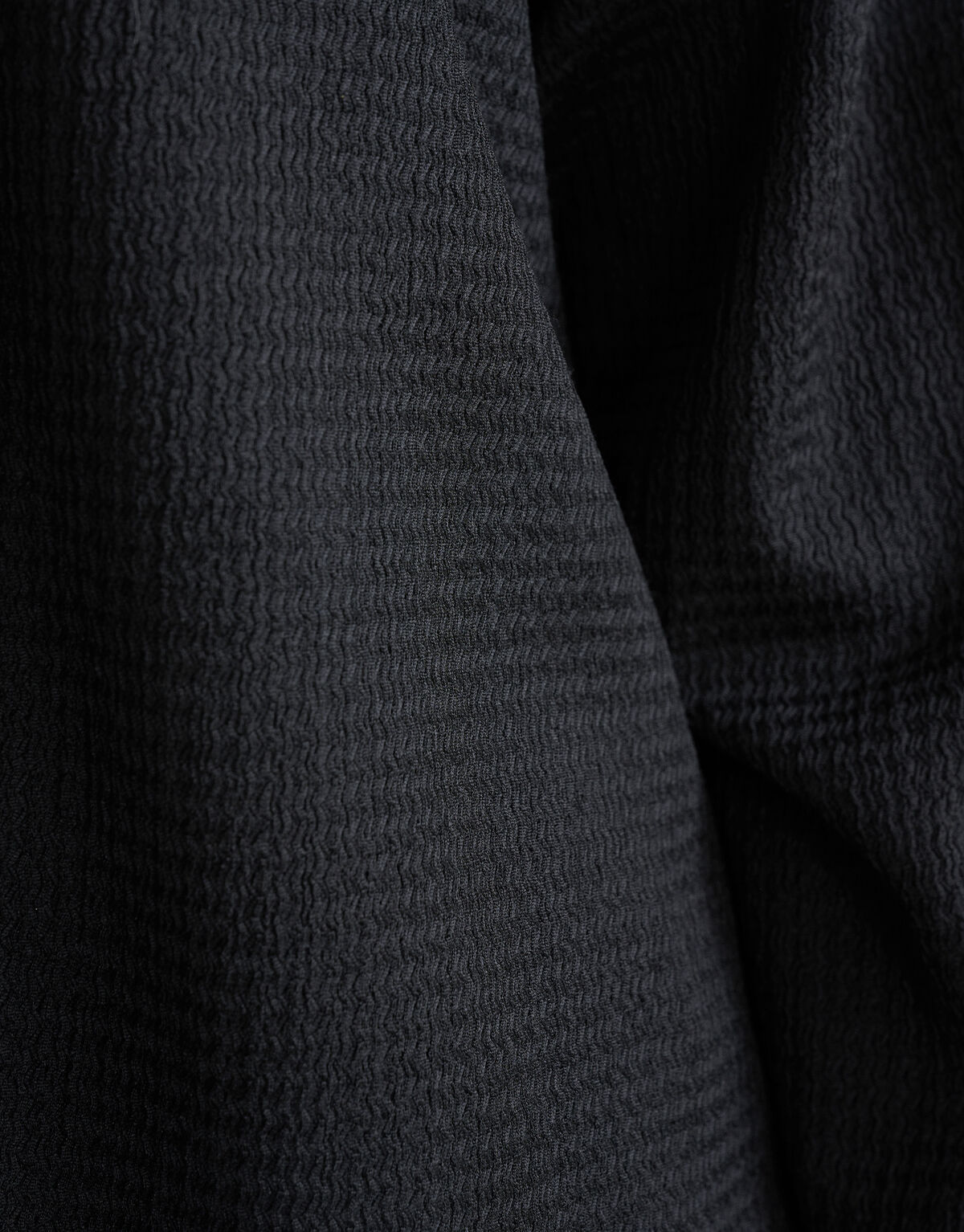 Crinkle Blouse Zwart SHOEBY WOMEN