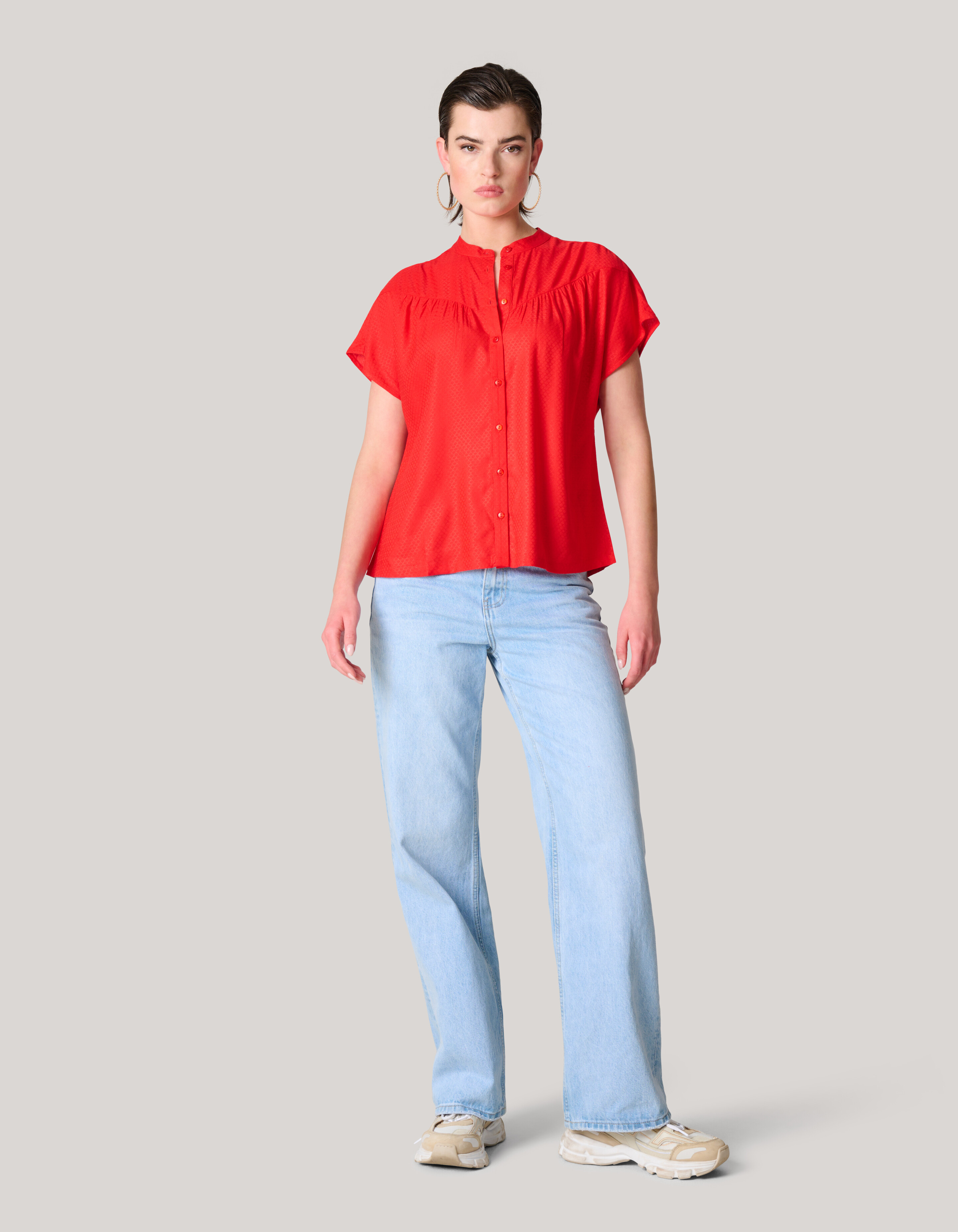 Relaxed Fit Top Rot SHOEBY WOMEN