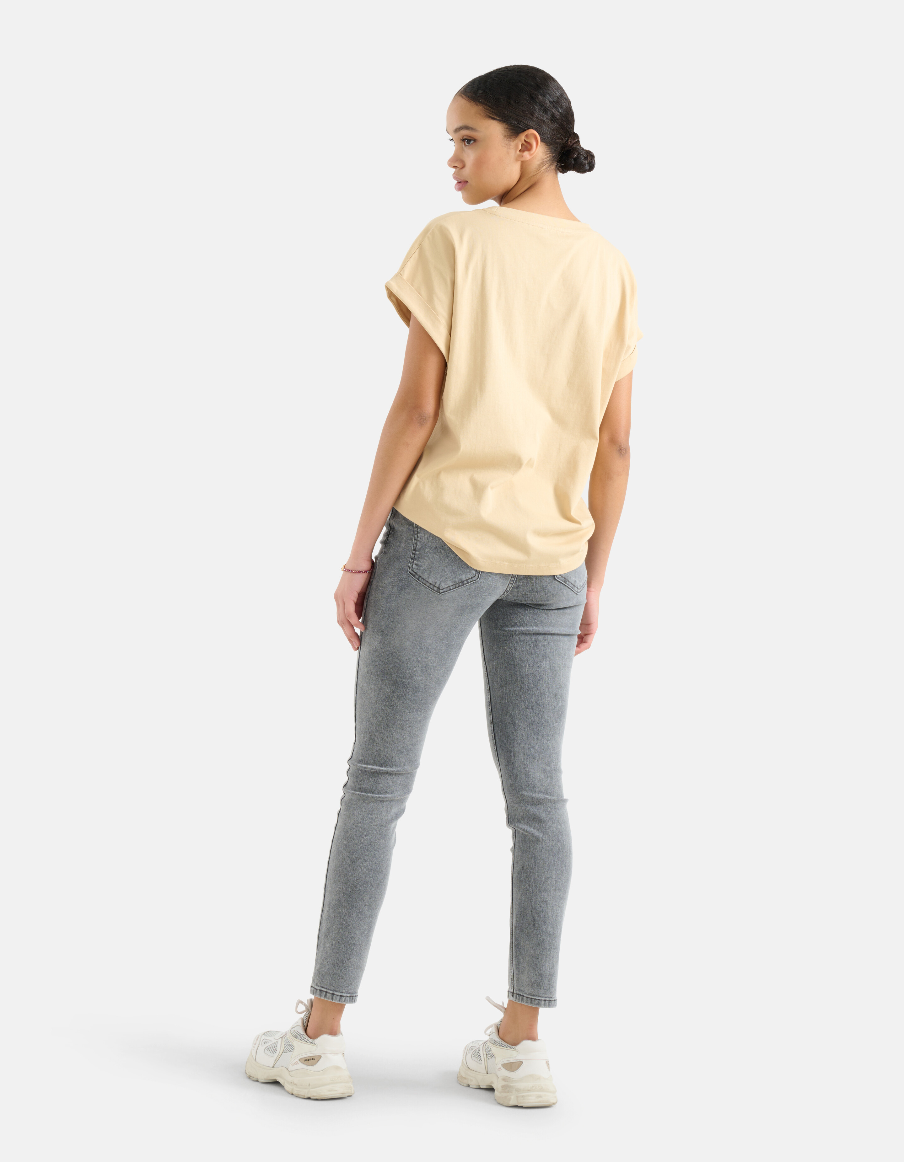 Kunstwerk T-shirt Beige SHOEBY WOMEN