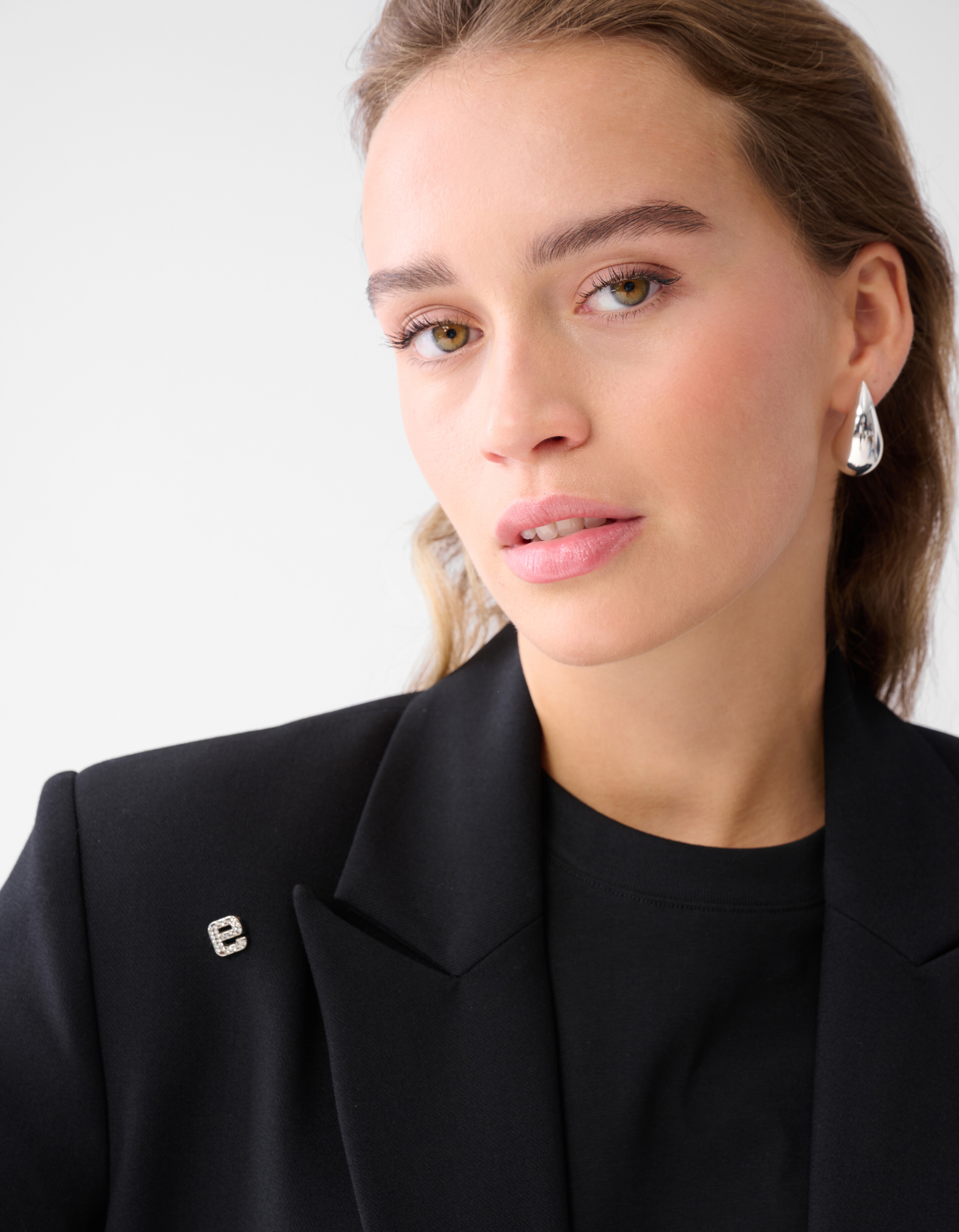 Strass Buchstaben Blazer Schwarz SHOEBY WOMEN