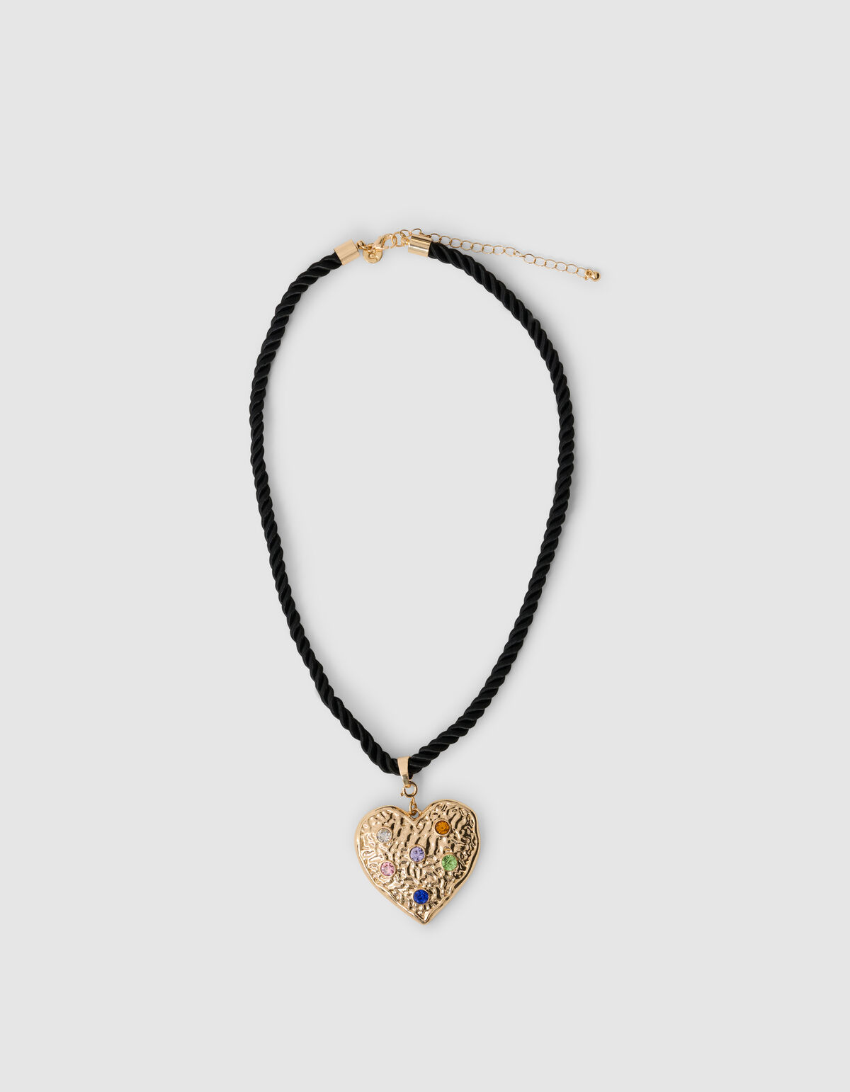 Seil-Halskette Schwarz SHOEBY ACCESSOIRES