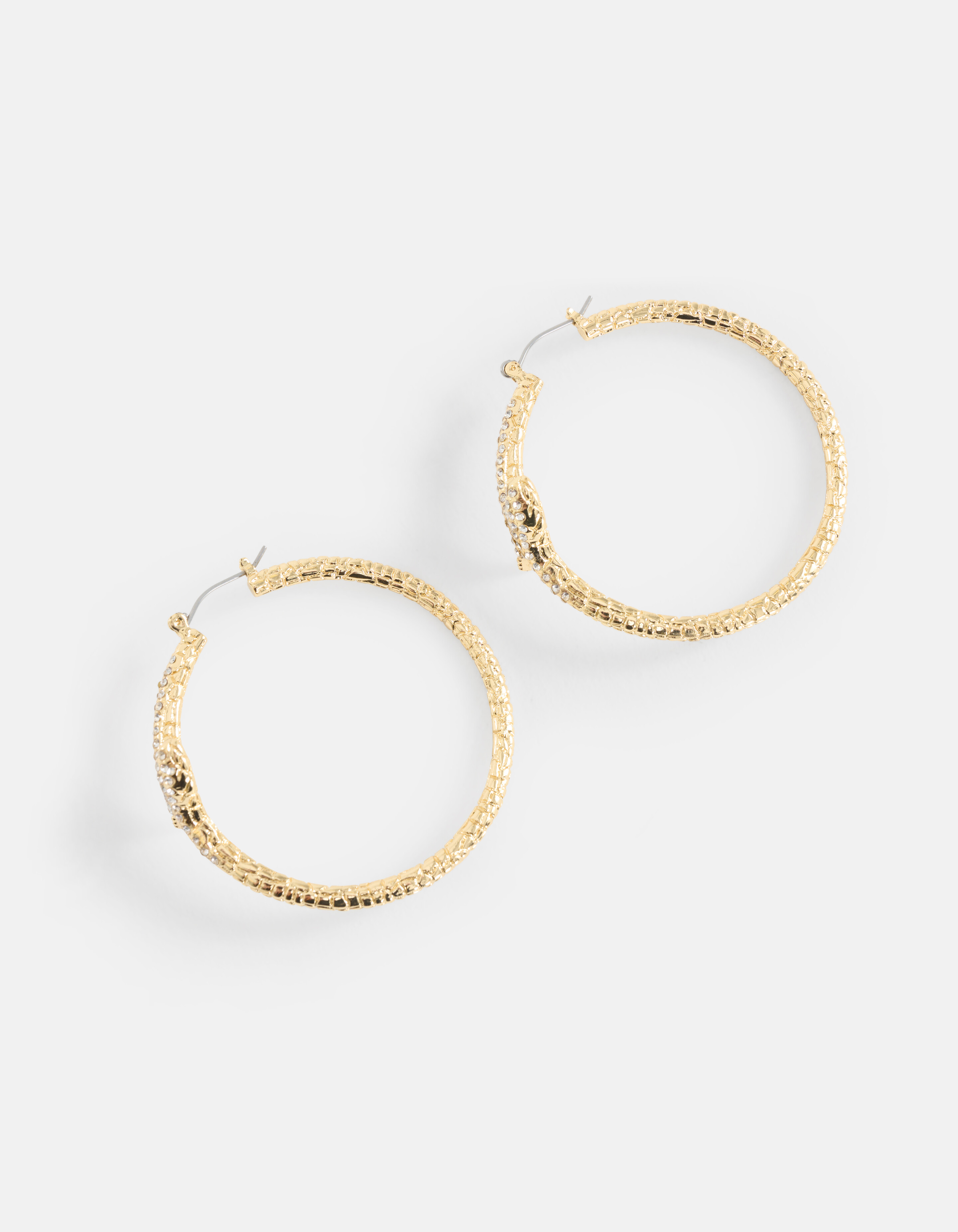 Slangen Hoop Oorbellen Goud SHOEBY ACCESSOIRES