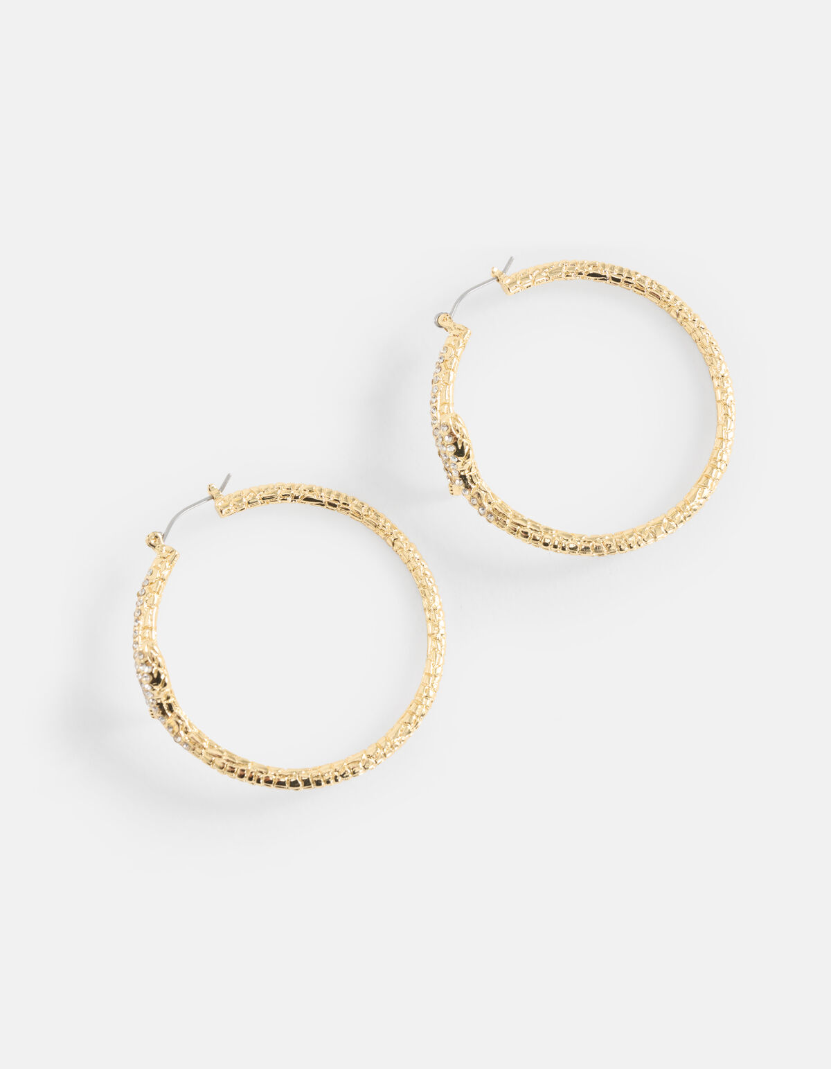 Slangen Hoop Oorbellen Goud SHOEBY ACCESSOIRES