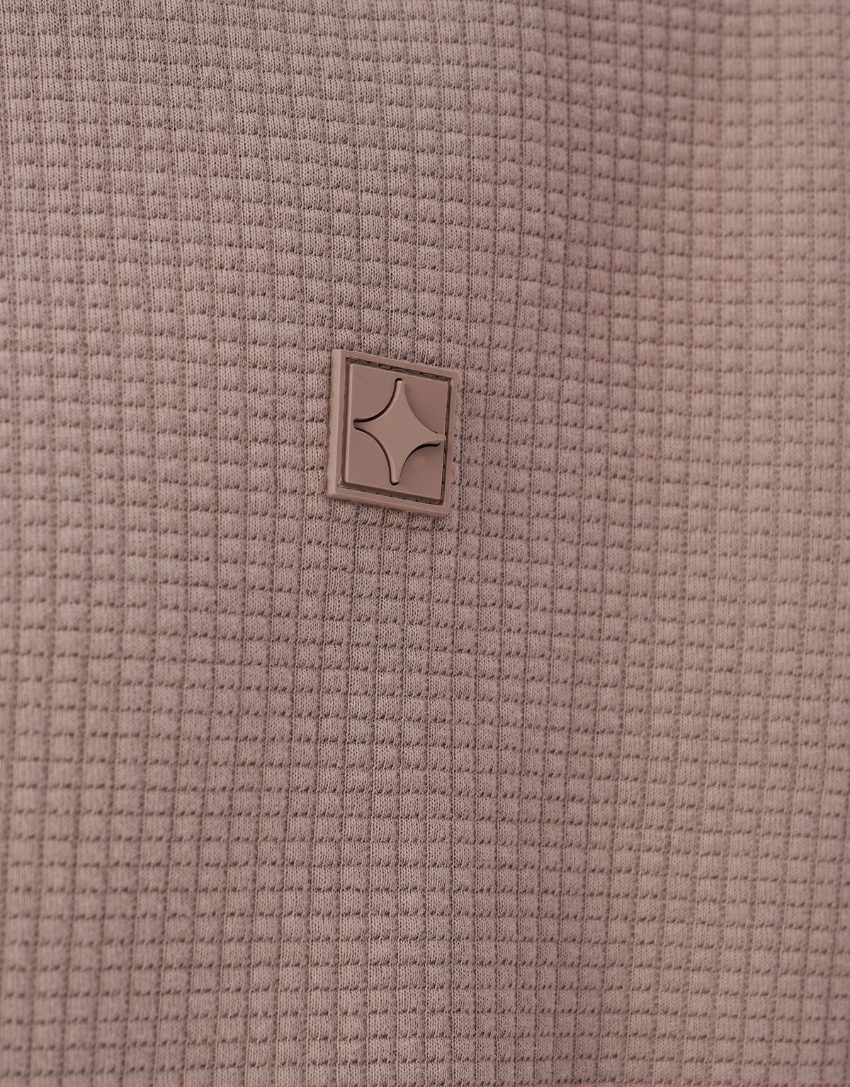 Jacquard Hoodie Hellbraun SHOEBY MEN