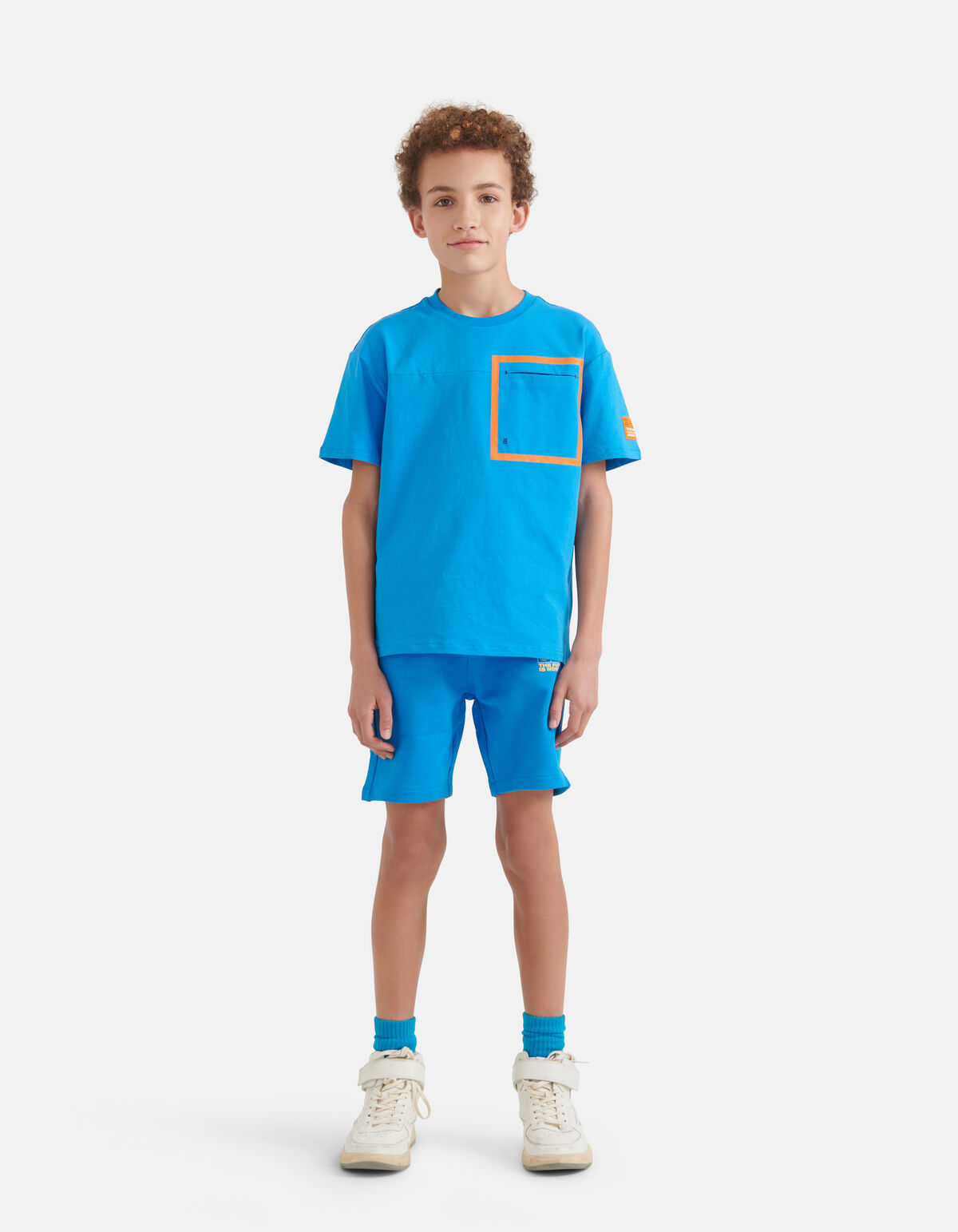 Bedruckte Shorts blau SHOEBY BOYS