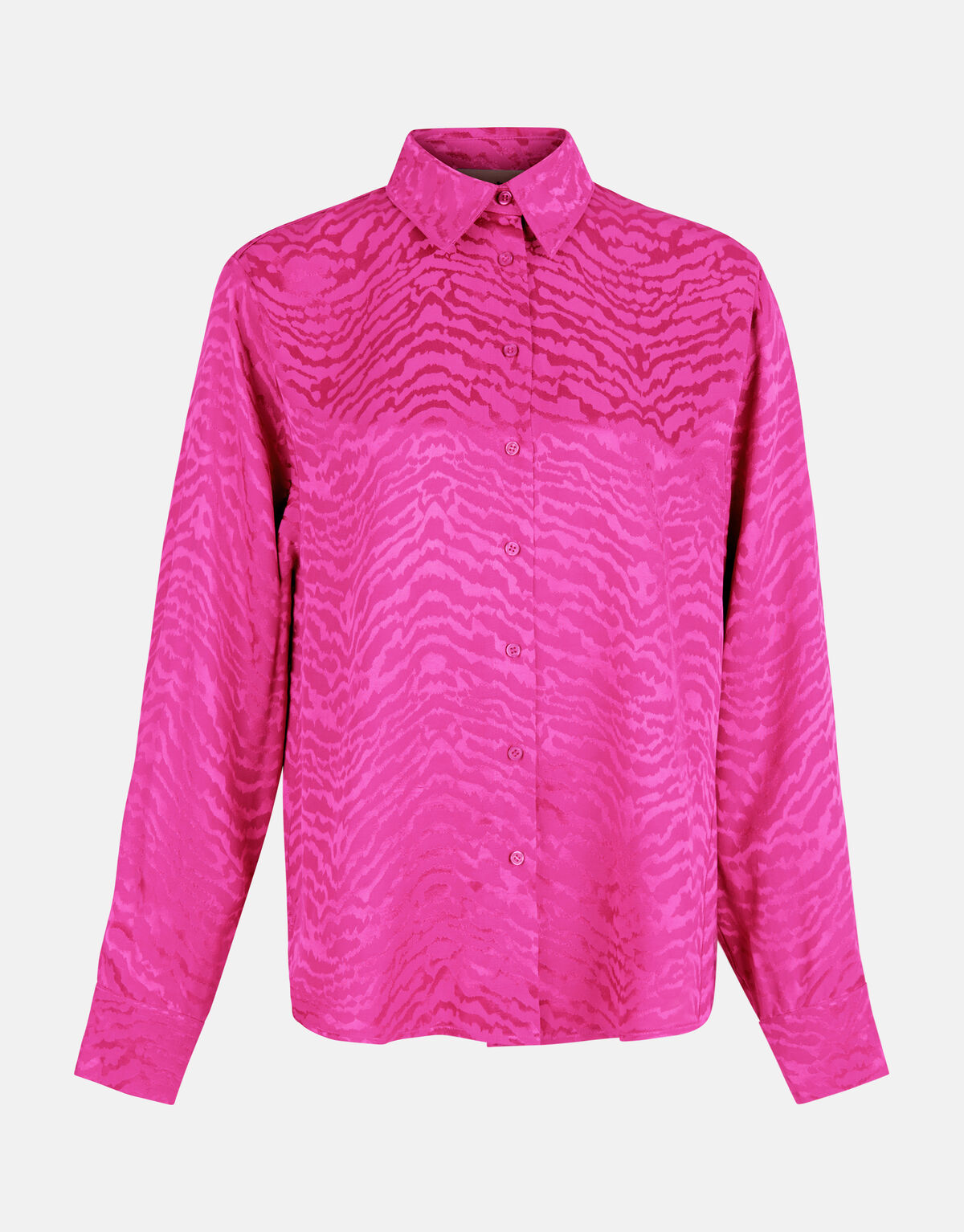 Jacquard-Bluse Rosa SHOEBY WOMEN
