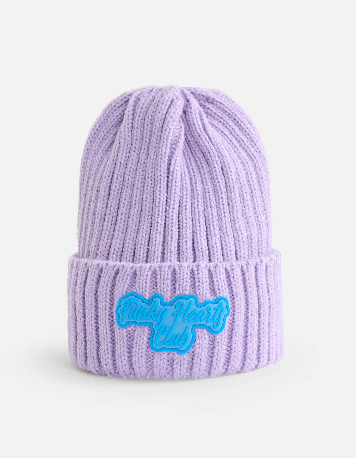 Badge Beanie Hellviolett SHOEBY ACCESSOIRES