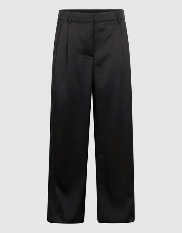 Satinhose Schwarz von Mieke SHOEBY WOMEN