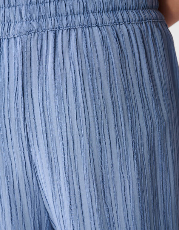 Extra Crinkle-Hose Blau SHOEBY GIRLS