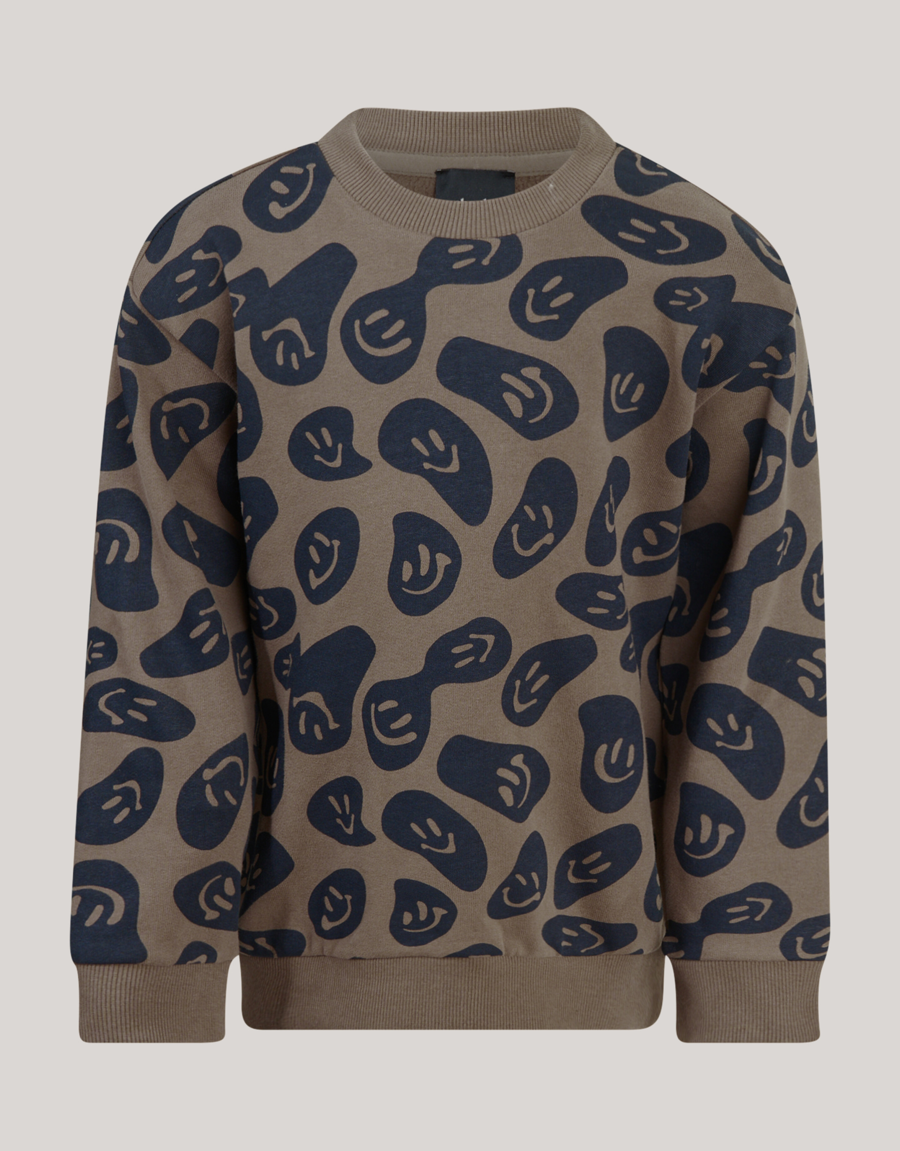 Bedruckter Pullover Braun SHOEBY BOYS