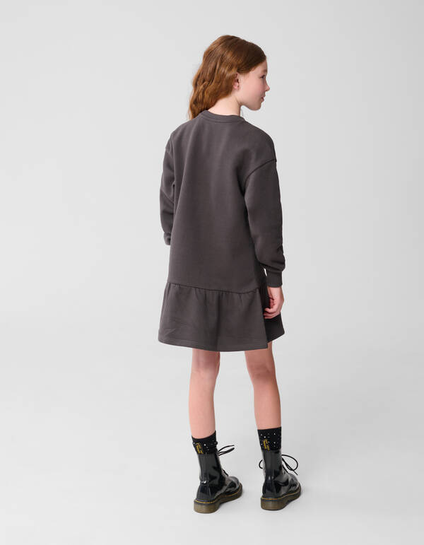Rocky Sweatkleid Dunkelgrau SHOEBY GIRLS