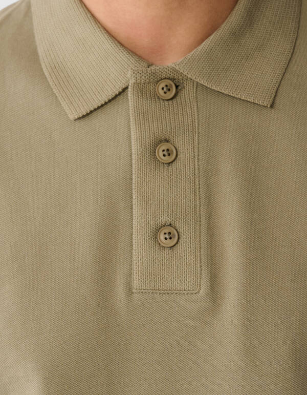 Strick-Polo Khaki SHOEBY MEN