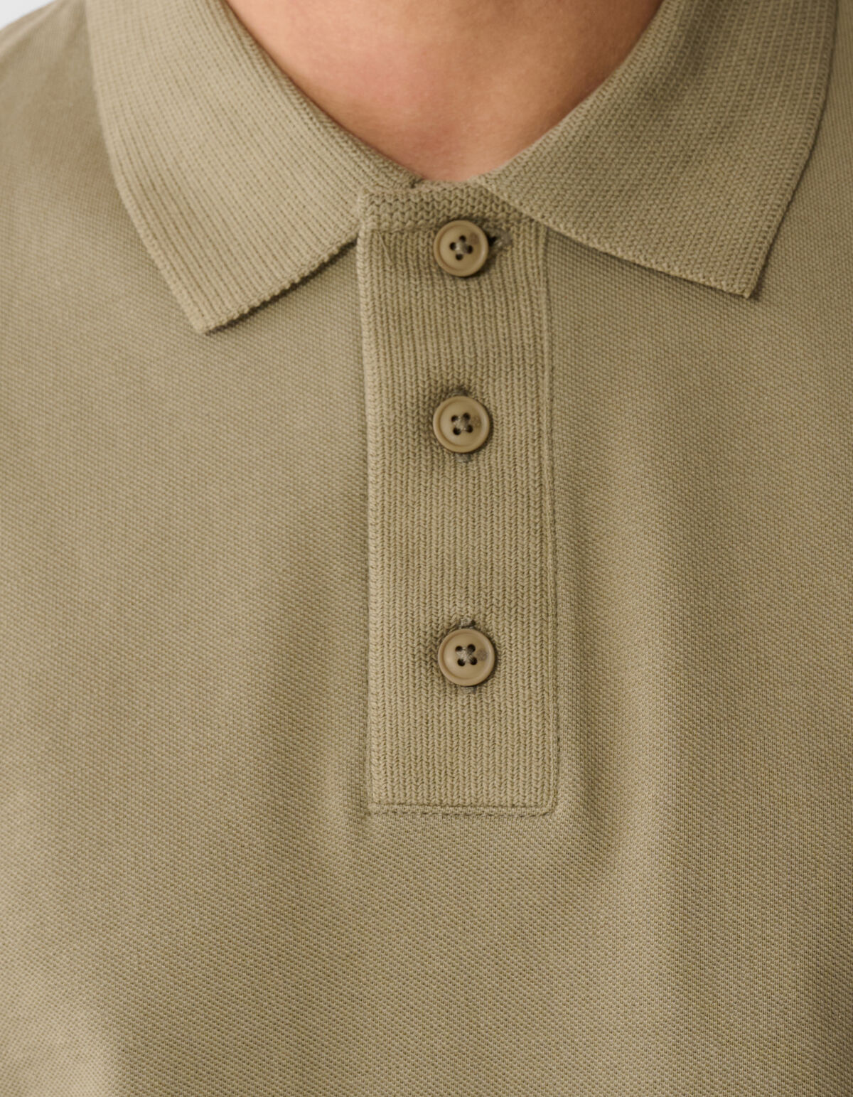 Strick-Polo Khaki SHOEBY MEN