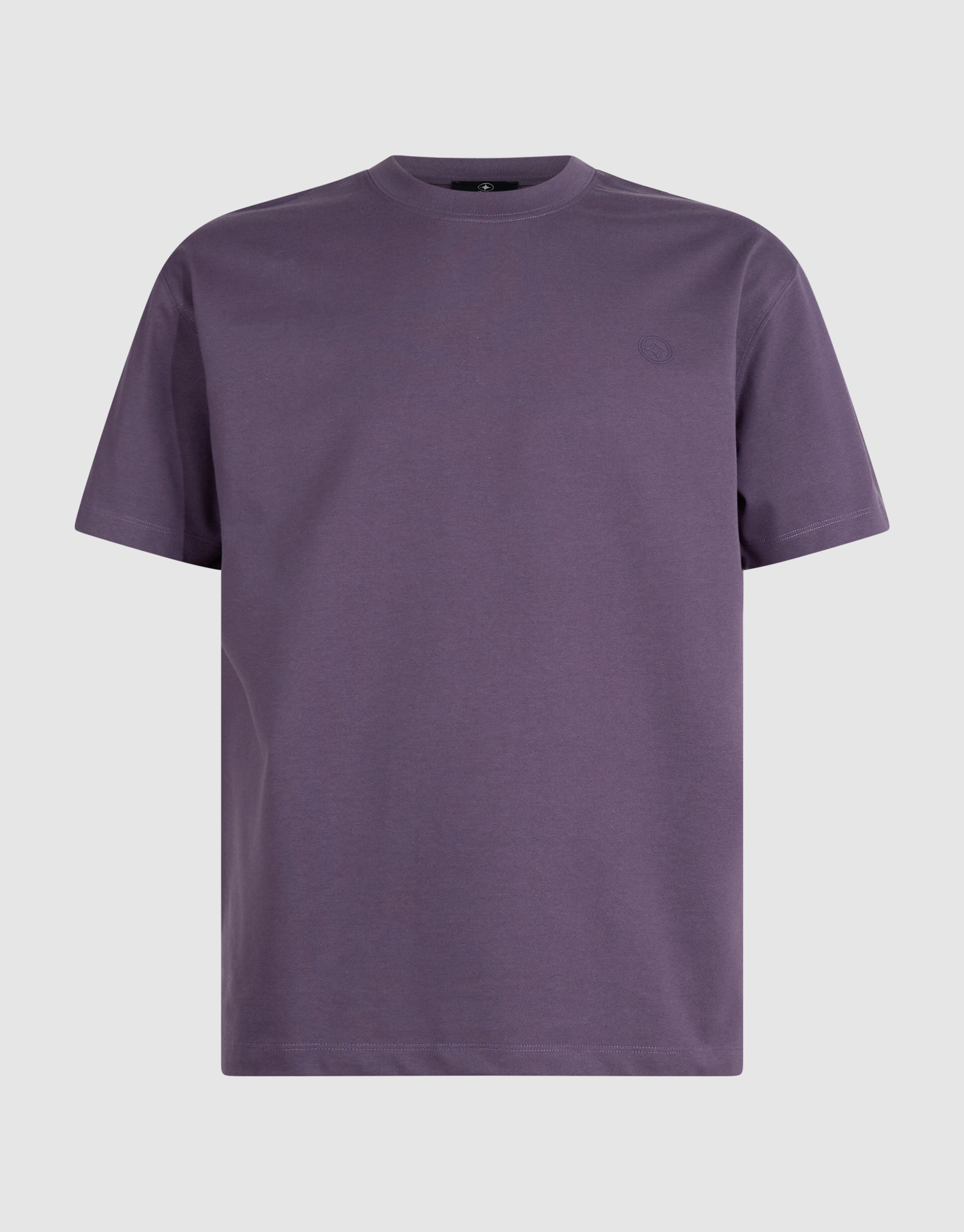 Lila T-Shirt mit Grafik Twill SHOEBY MEN