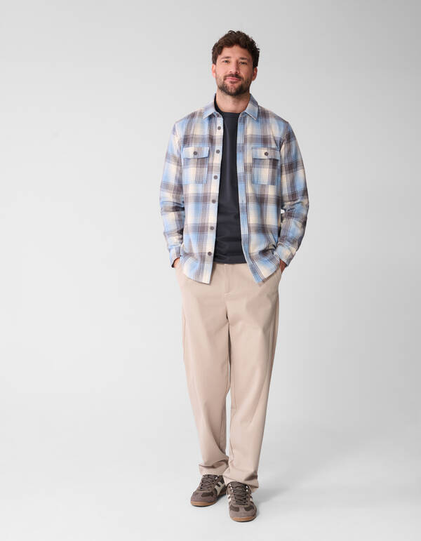 Kariertes Hemd Hellblau SHOEBY MEN