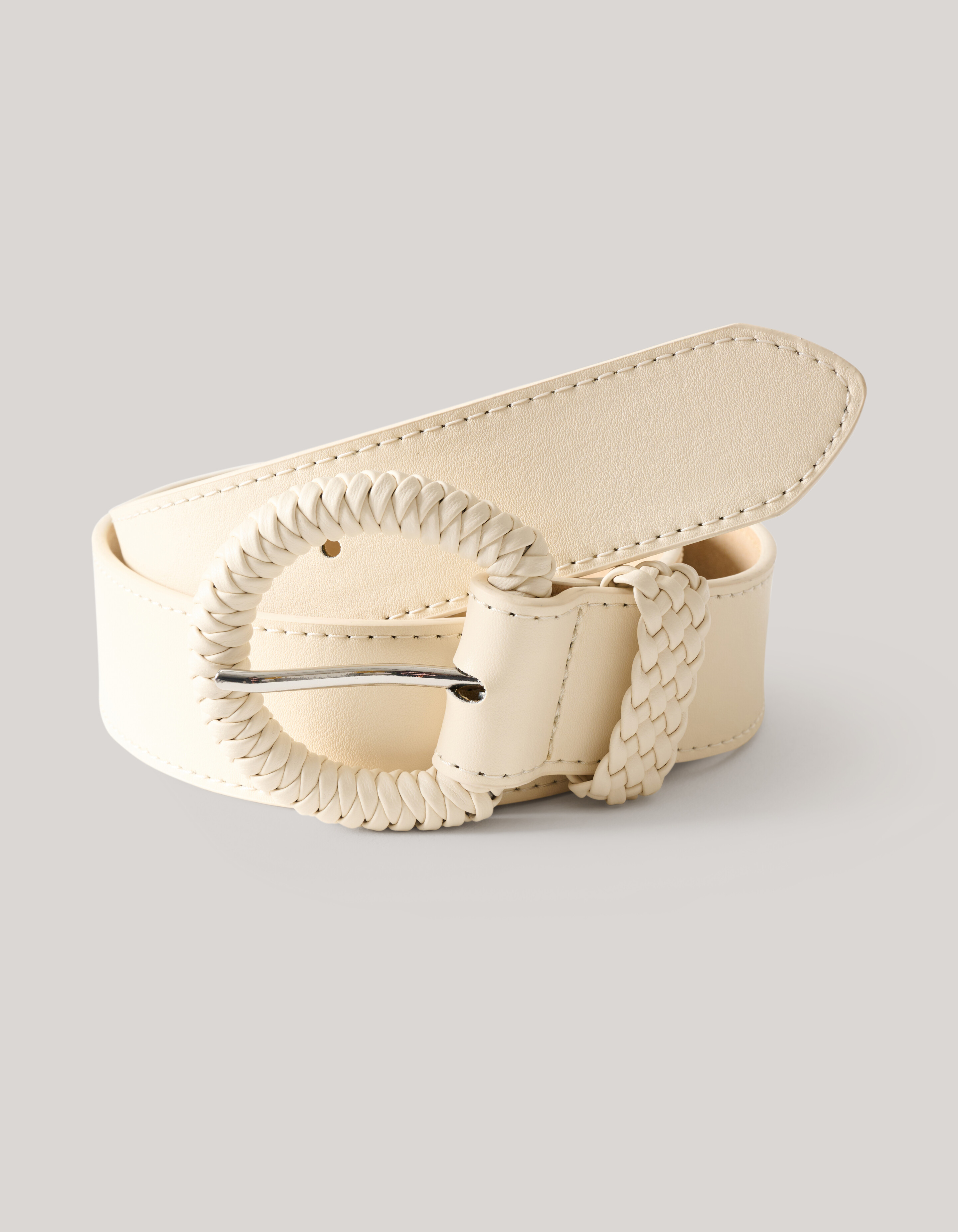 Geflochtener Gürtel Off White SHOEBY ACCESSOIRES