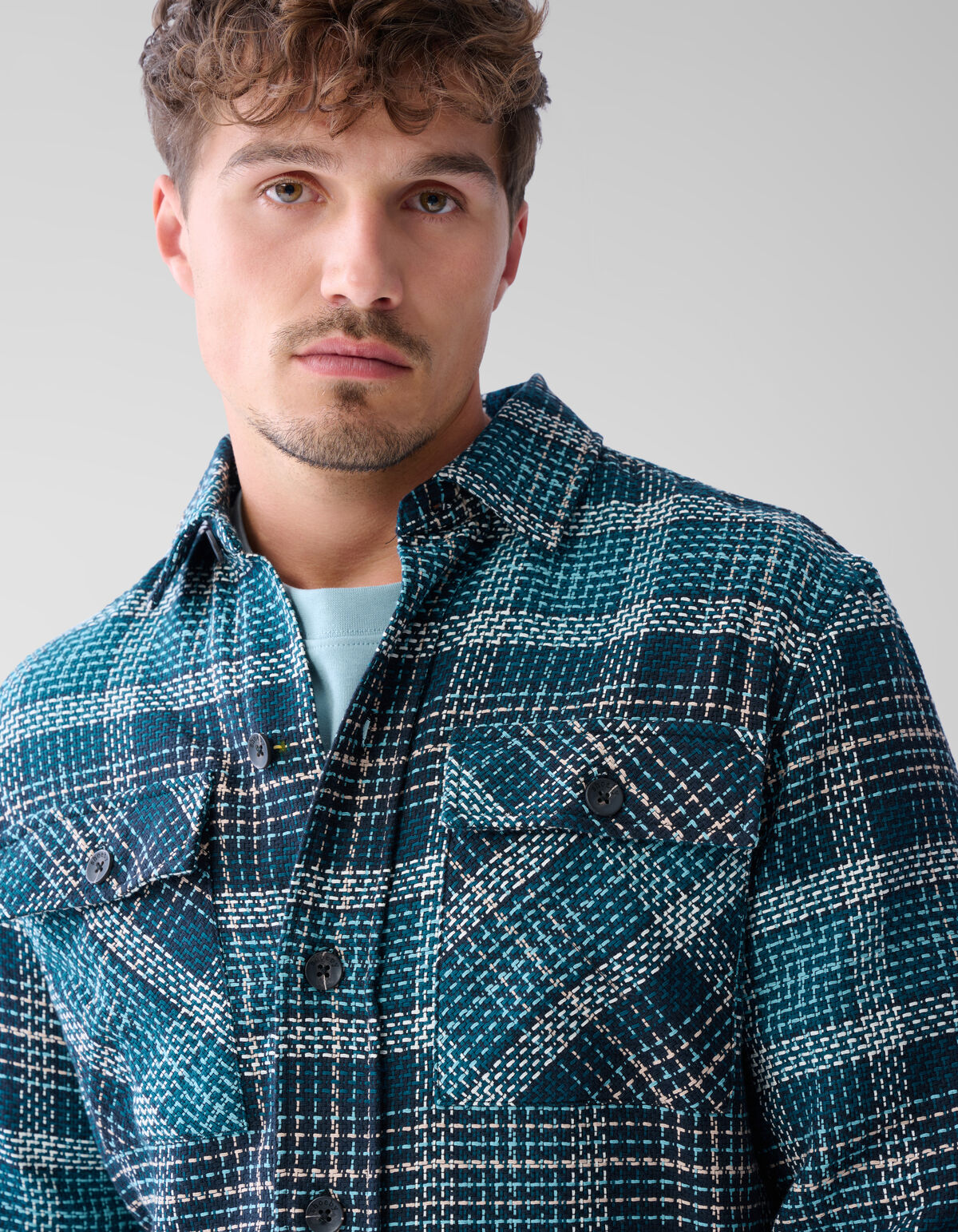 Schweres Überhemd Grün SHOEBY MEN