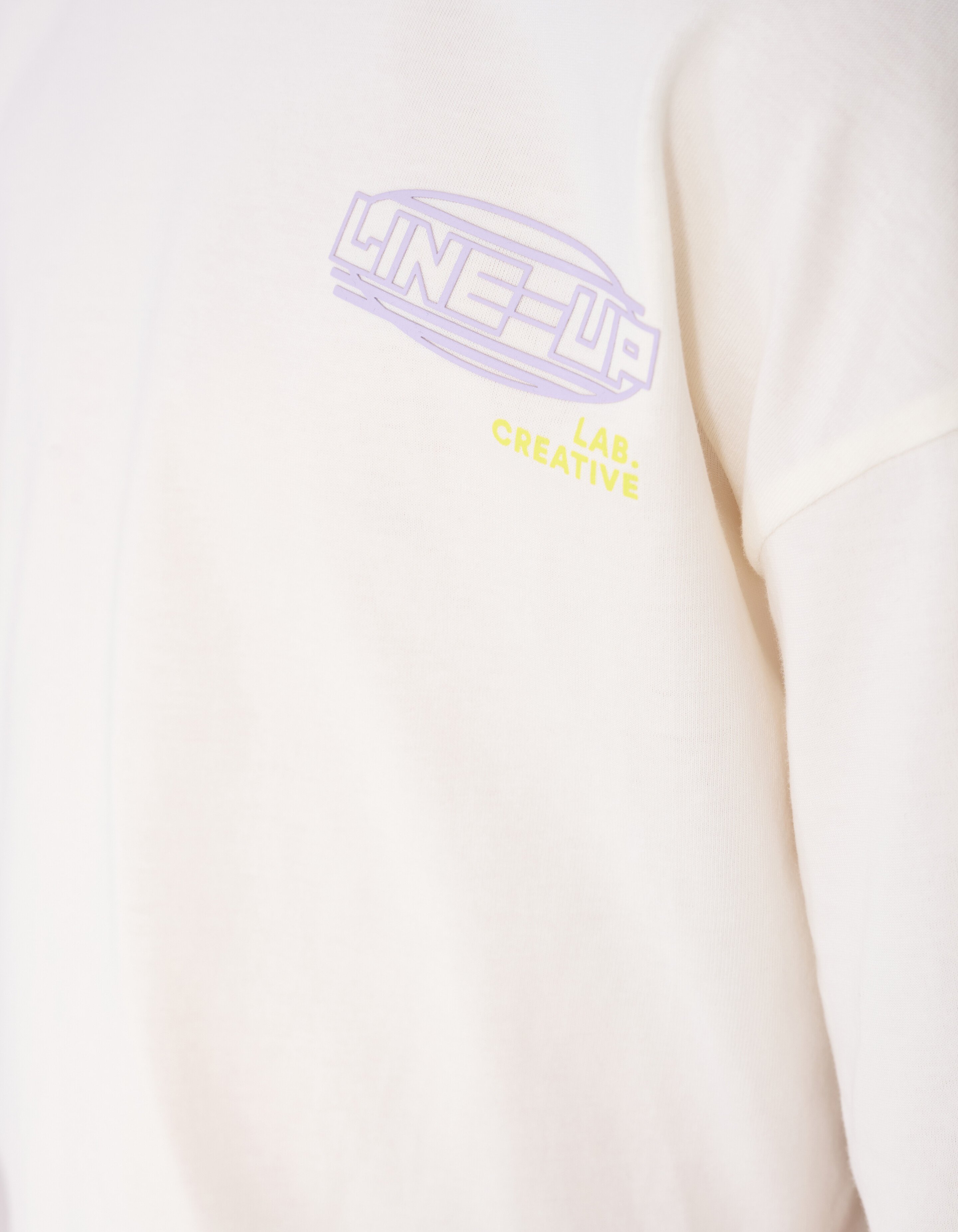 Line Up Artwork T-Shirt Gebrochen Wei&szlig; SHOEBY BOYS