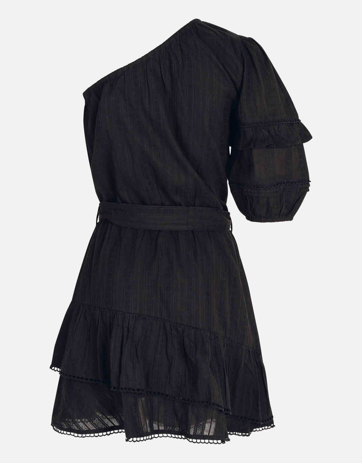 One Shoulder Kleid Schwarz SHOEBY WOMEN