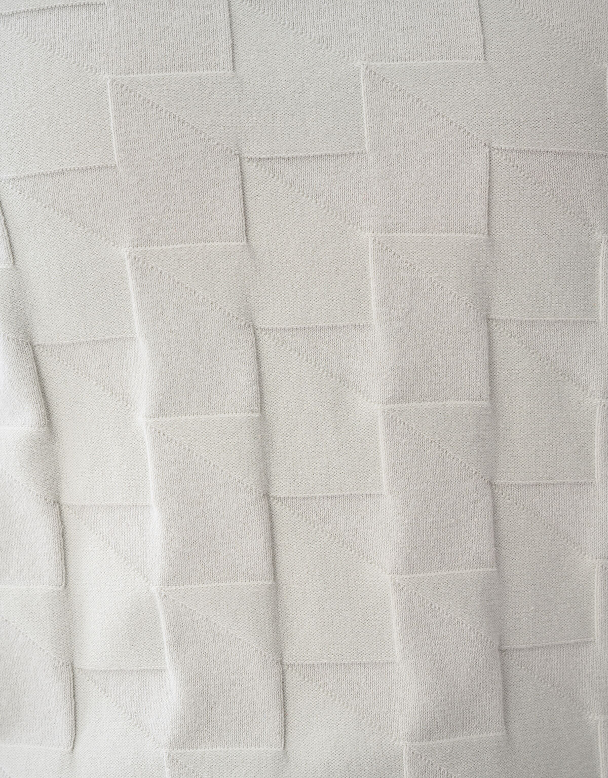 Pied De Poule Pullover Hellgrau SHOEBY MEN