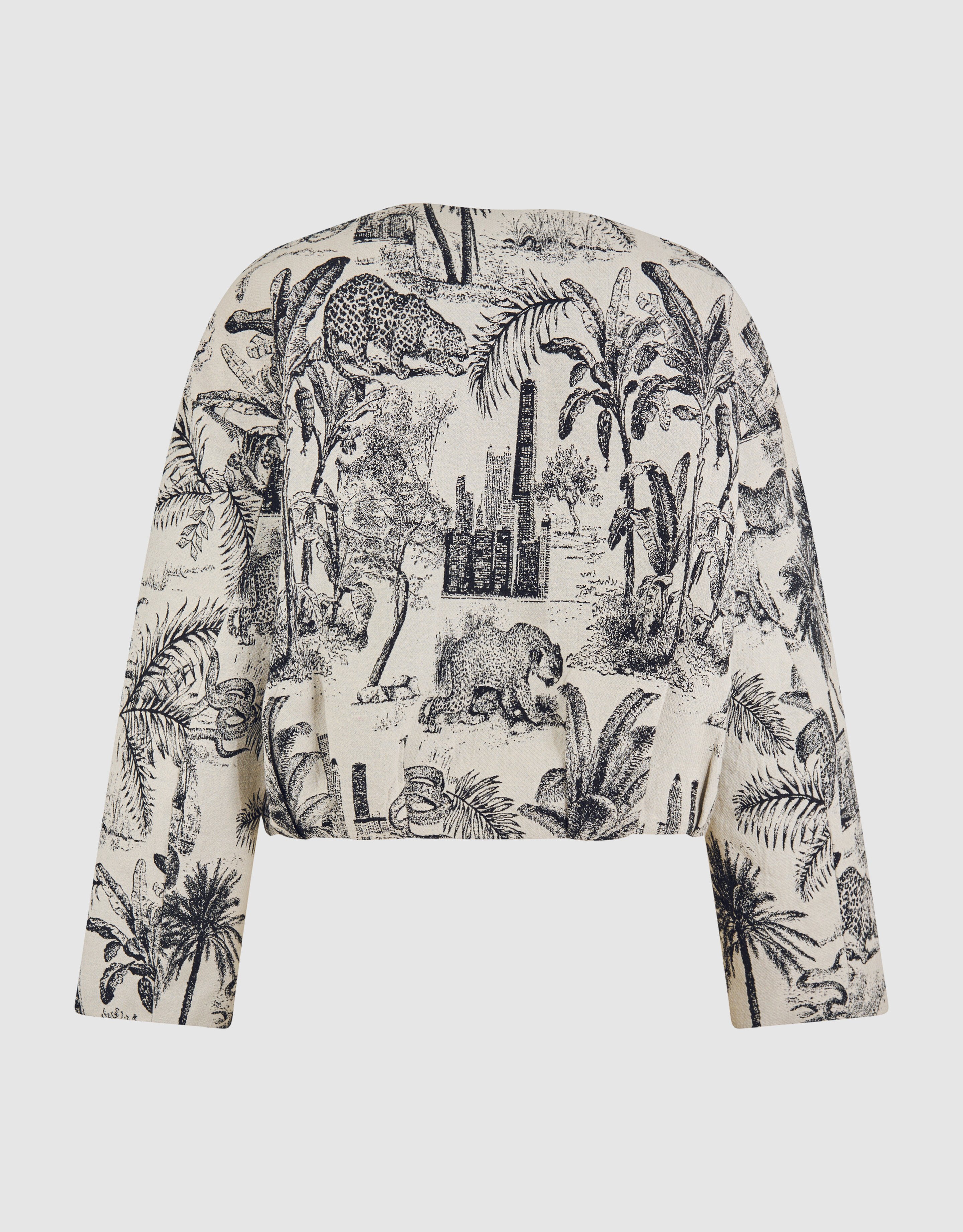 Jacquardjacke Schwarz/Weiß von Mieke SHOEBY WOMEN