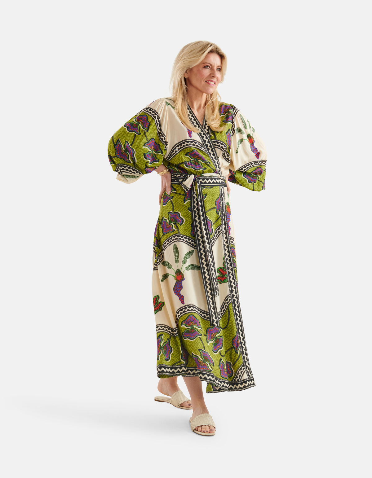 Bedrucktes Wickelkleid von Lonneke SHOEBY WOMEN