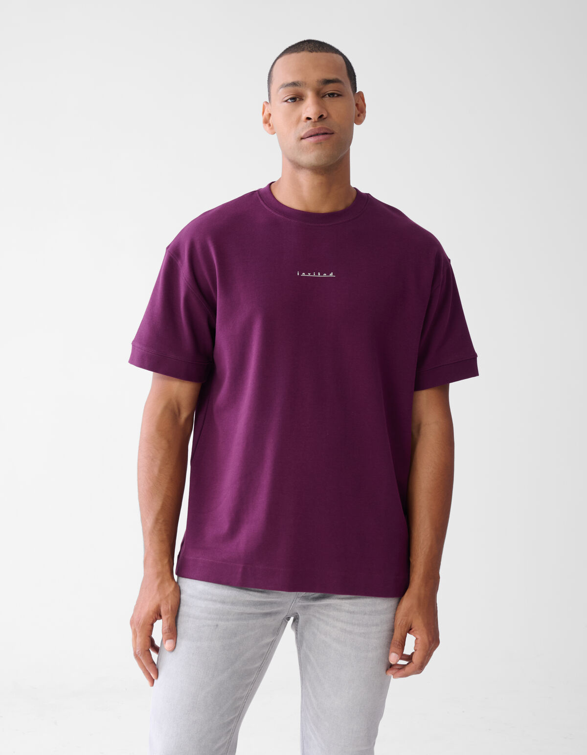 Artwork T-Shirt Dunkelrot SHOEBY MEN