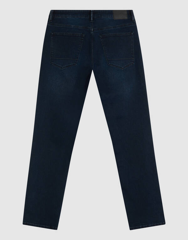 Straight Fit Jeans Blau/Schwarz L34 SHOEBY MEN