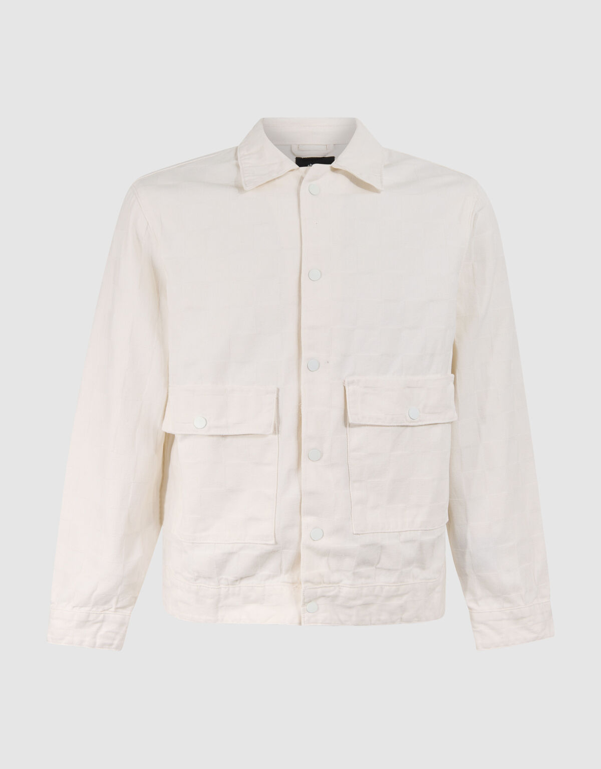 Denim Block Jacquard Jacke Off White SHOEBY MEN