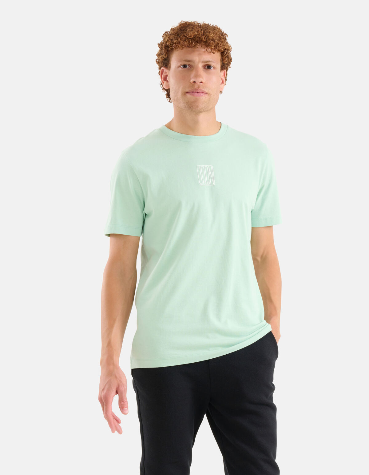 Artwork T-shirt Hellgrün SHOEBY MEN