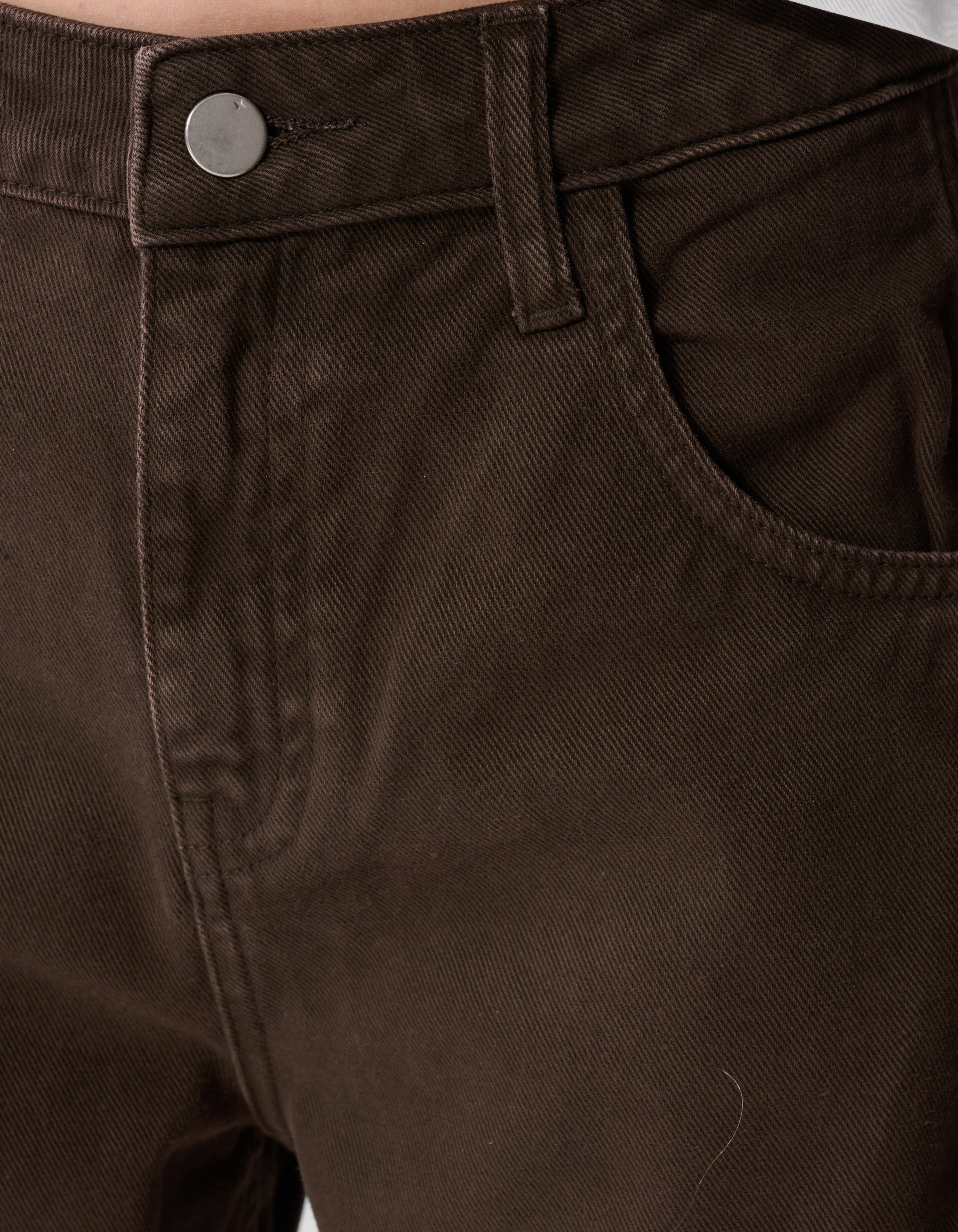 Clean Barrel Fit Jeans Braun SHOEBY WOMEN