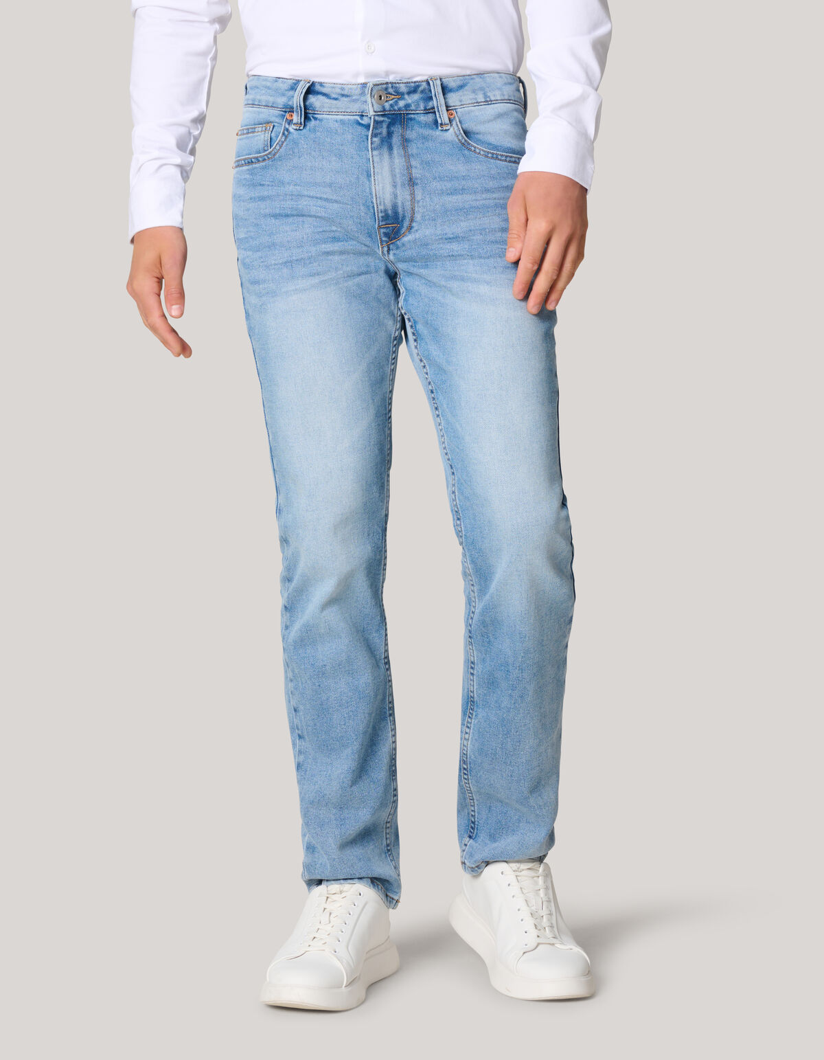Straight Fit Jeans Bleached L30 SHOEBY MEN