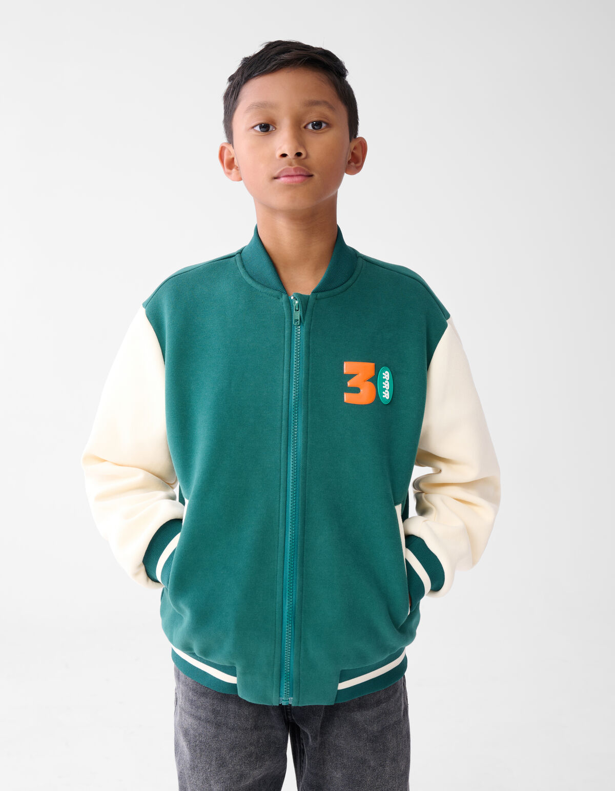 Varsity-Bomber Grün SHOEBY BOYS