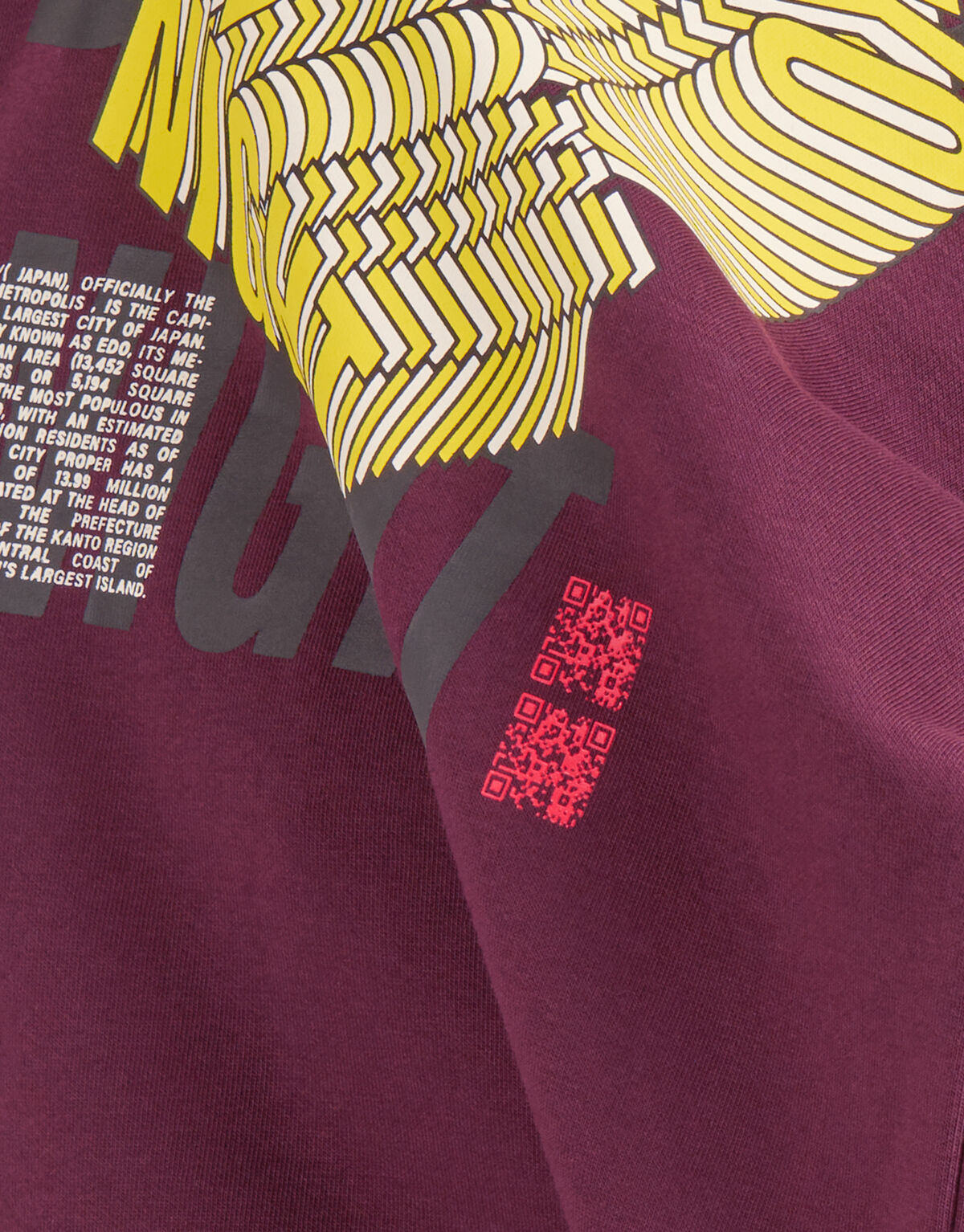 Artwork Pullover Bordeaux SHOEBY BOYS
