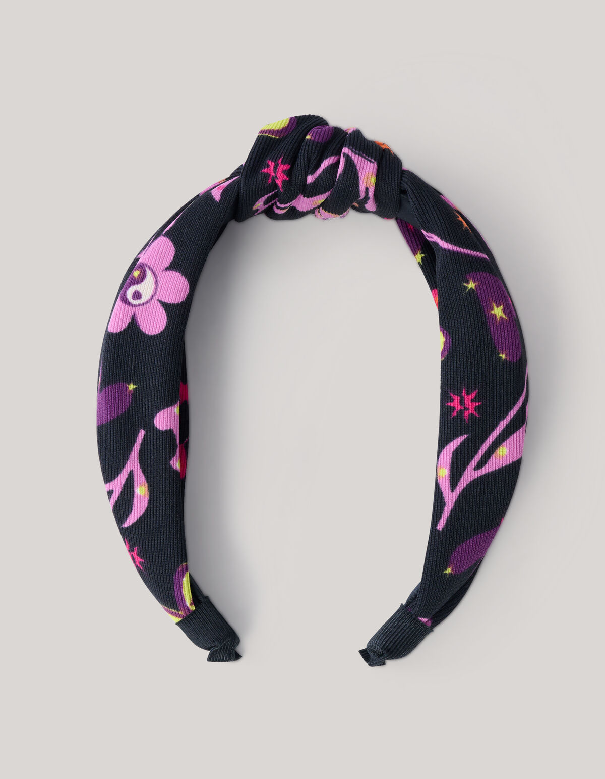 Bedrucktes Haarband Lila SHOEBY ACCESSOIRES