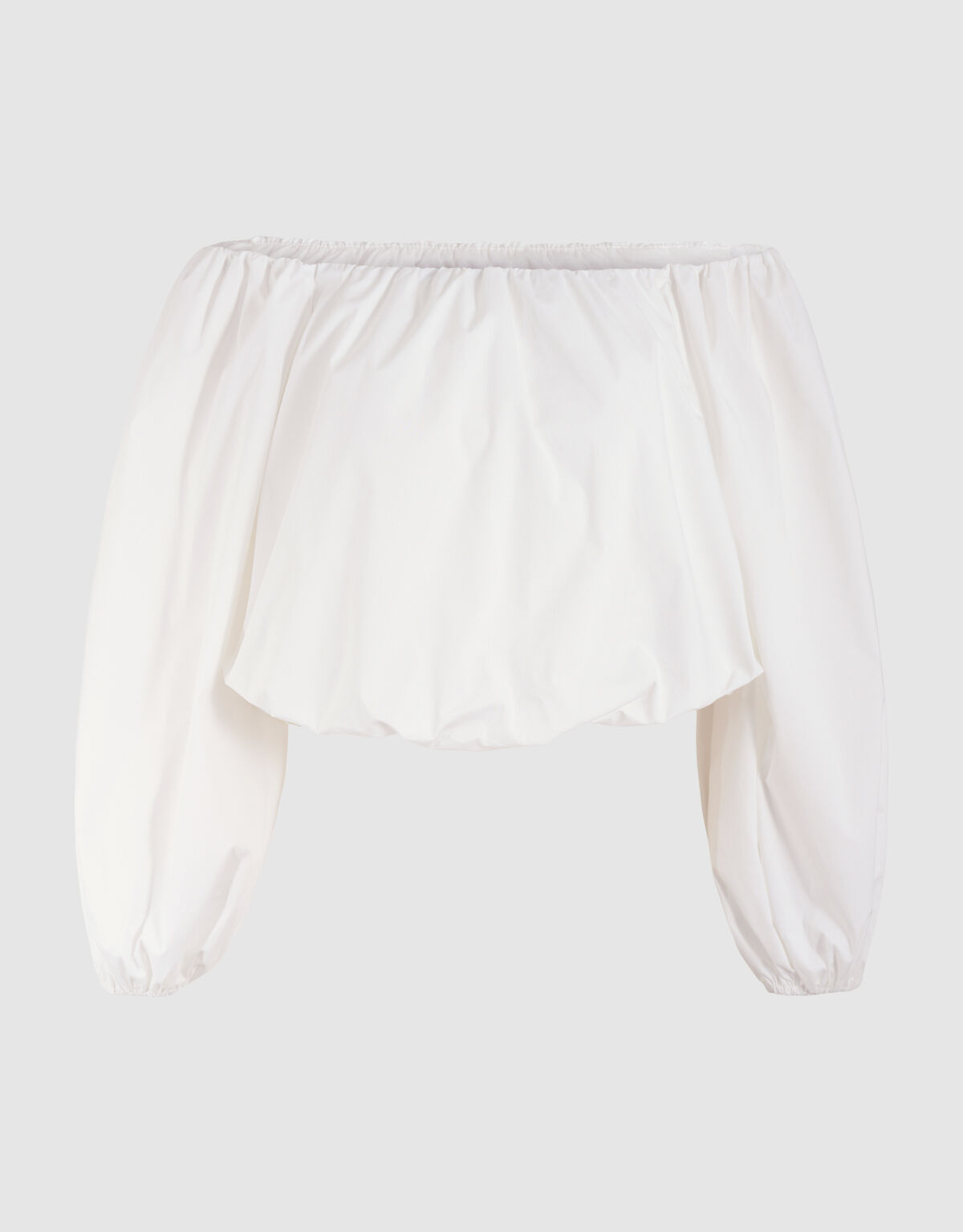 Schulterfreie Bluse Weiß von Lizzy SHOEBY WOMEN