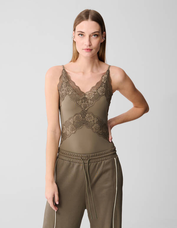 Kanten Body Khaki SHOEBY WOMEN