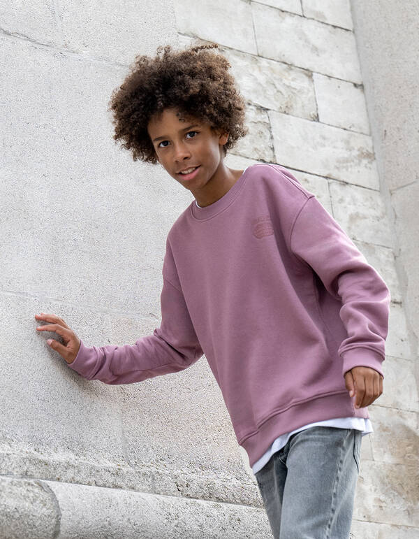 Wanderlust Kunstpullover Hellrosa SHOEBY BOYS