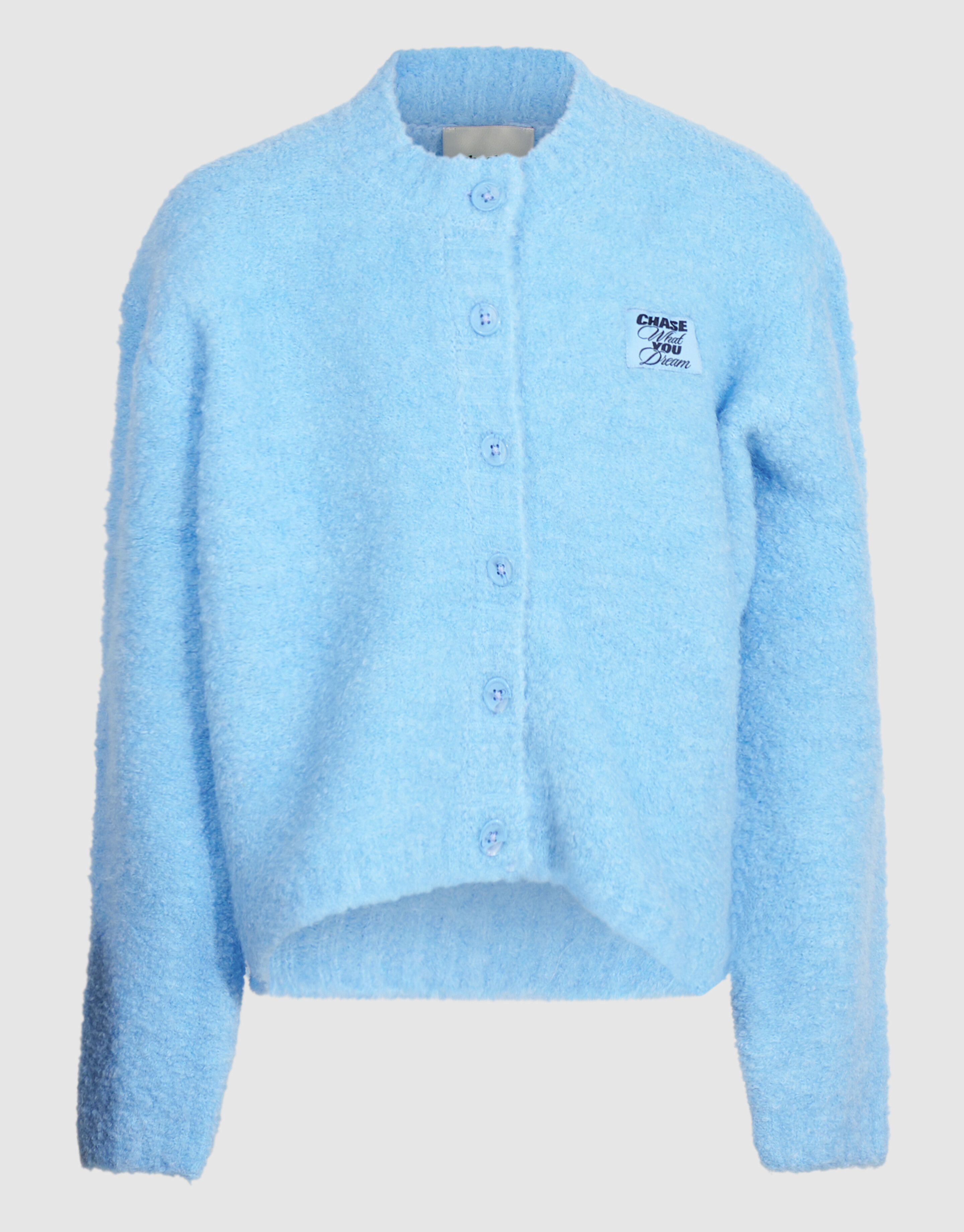 Teddy Strickjacke Hellblau SHOEBY GIRLS
