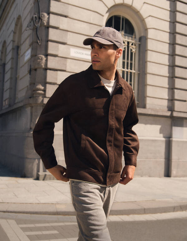 Wildlederjacke Braun SHOEBY MEN