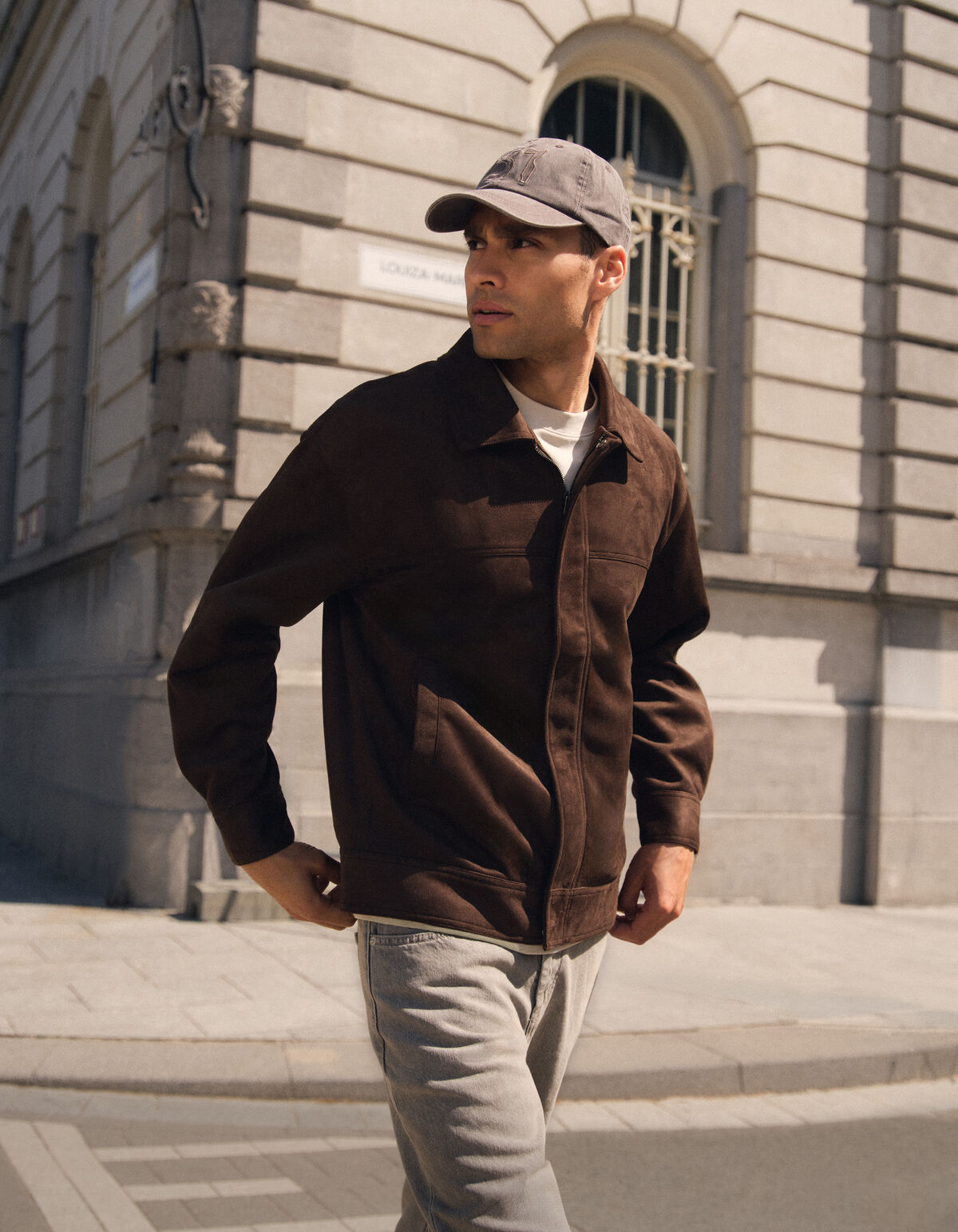 Wildlederjacke Braun SHOEBY MEN