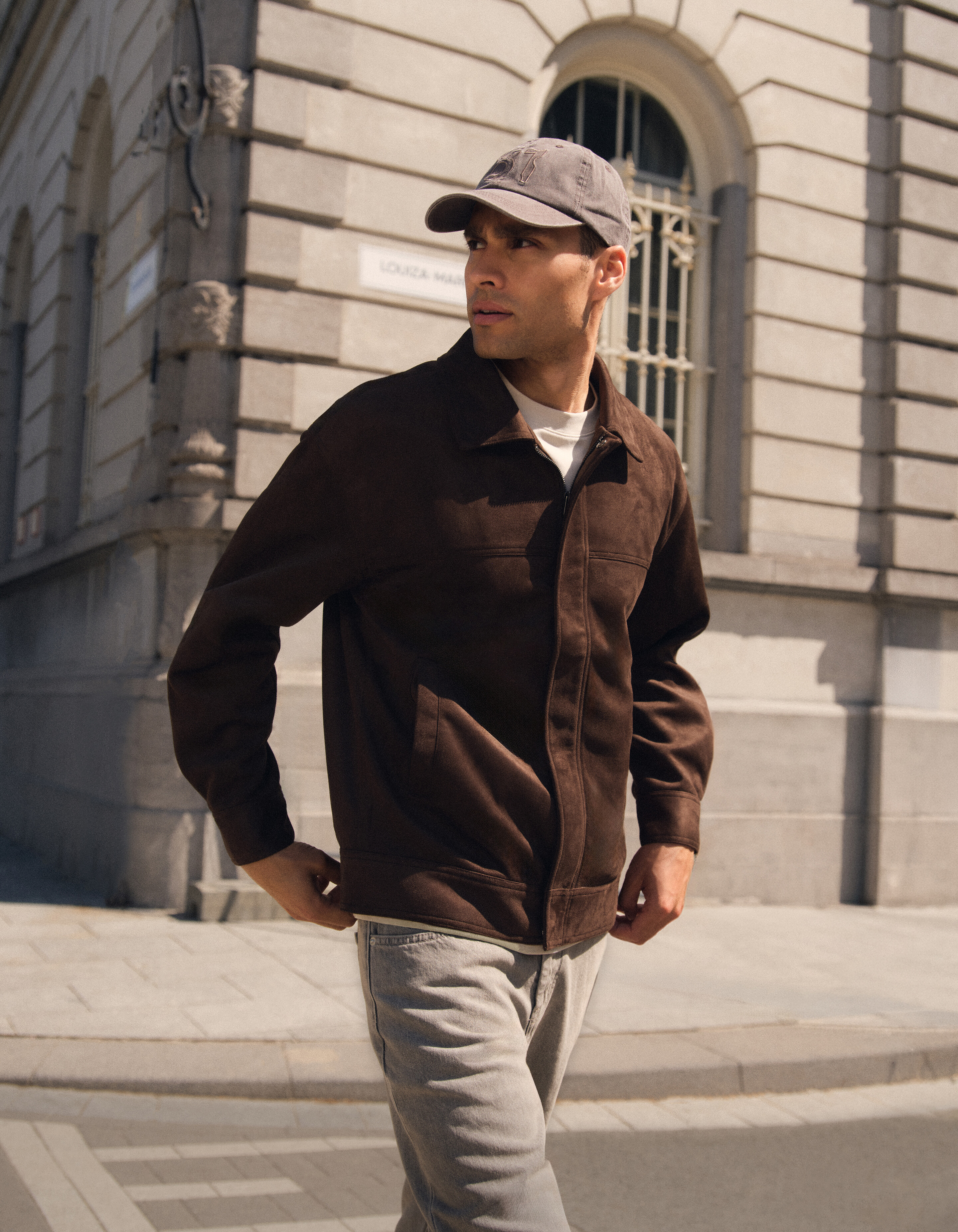 Wildlederjacke Braun SHOEBY MEN