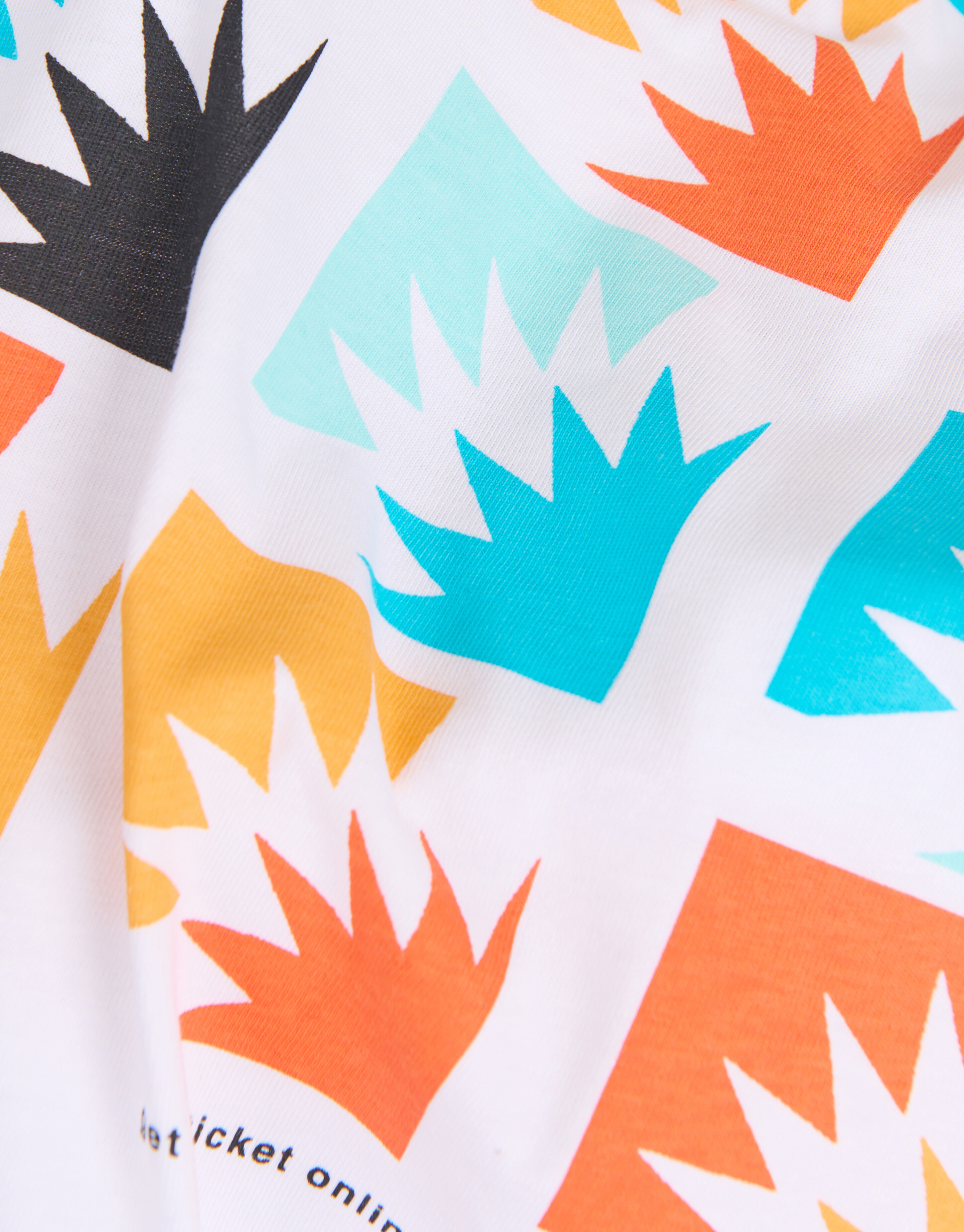 Print-T-Shirt Weiß SHOEBY BOYS