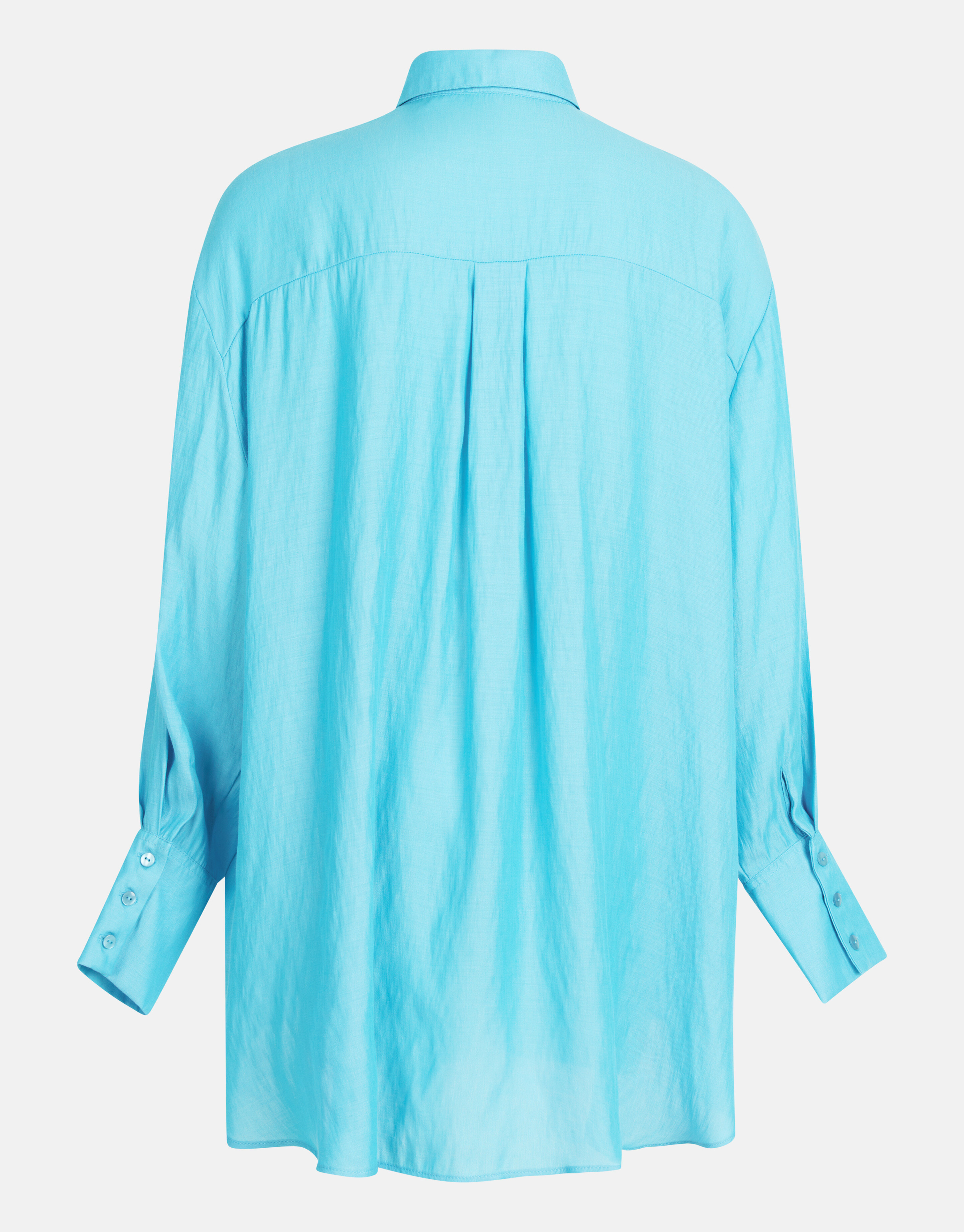 Gewaschenes Blusenkleid Blau SHOEBY WOMEN