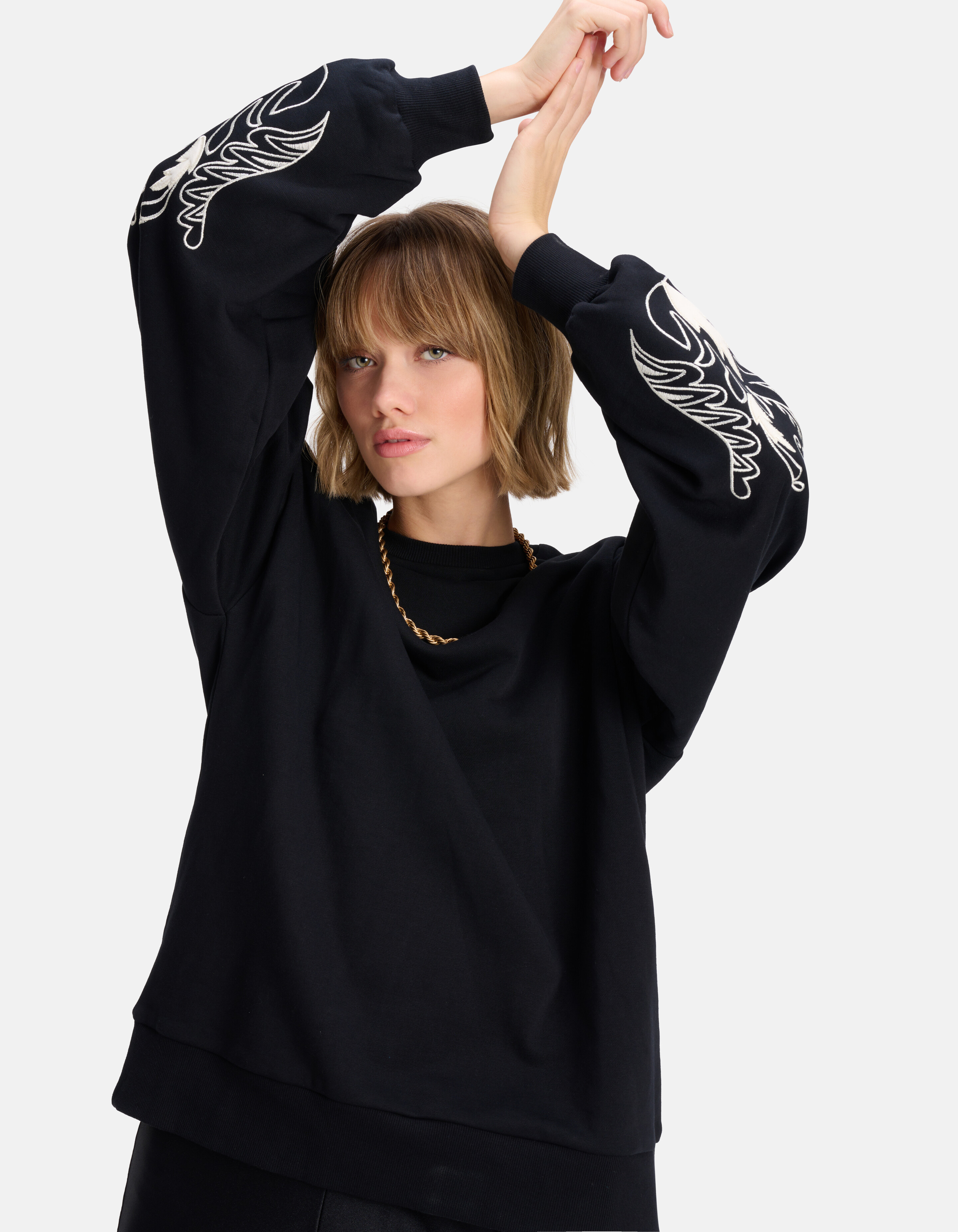 Pullover mit gestickten Details SHOEBY WOMEN