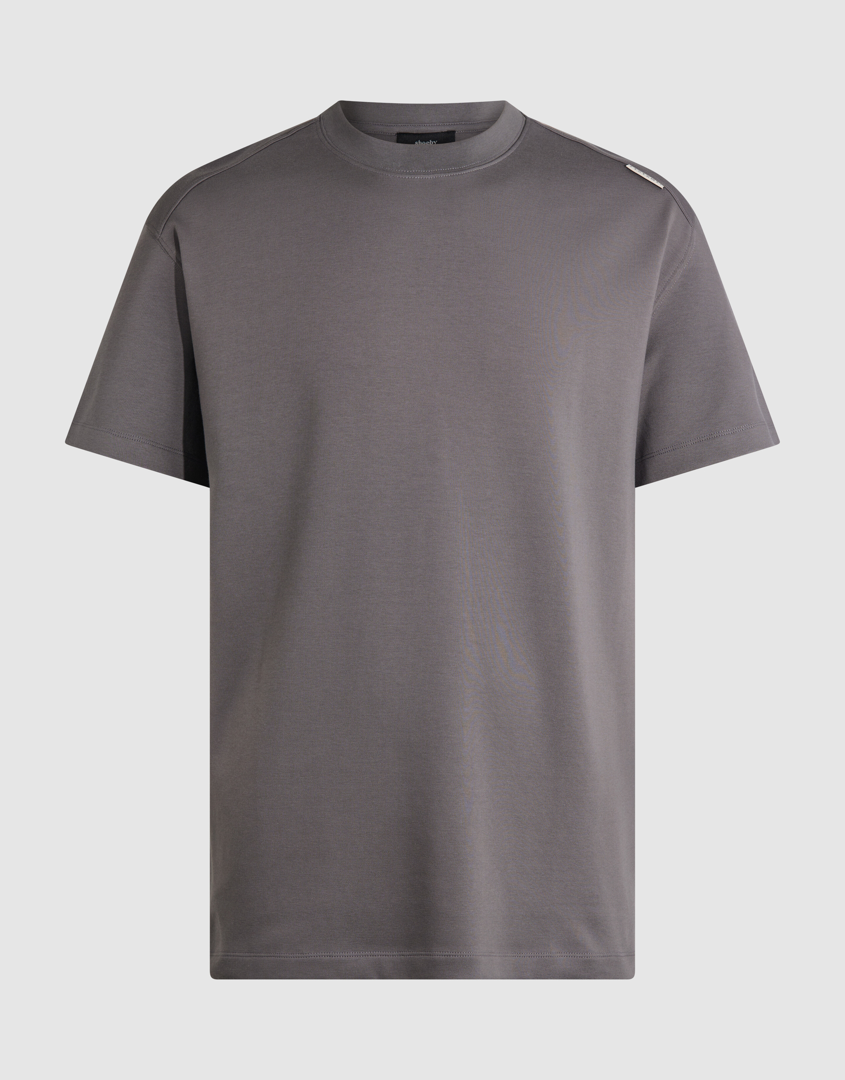 Label-T-Shirt Dunkelgrün SHOEBY MEN