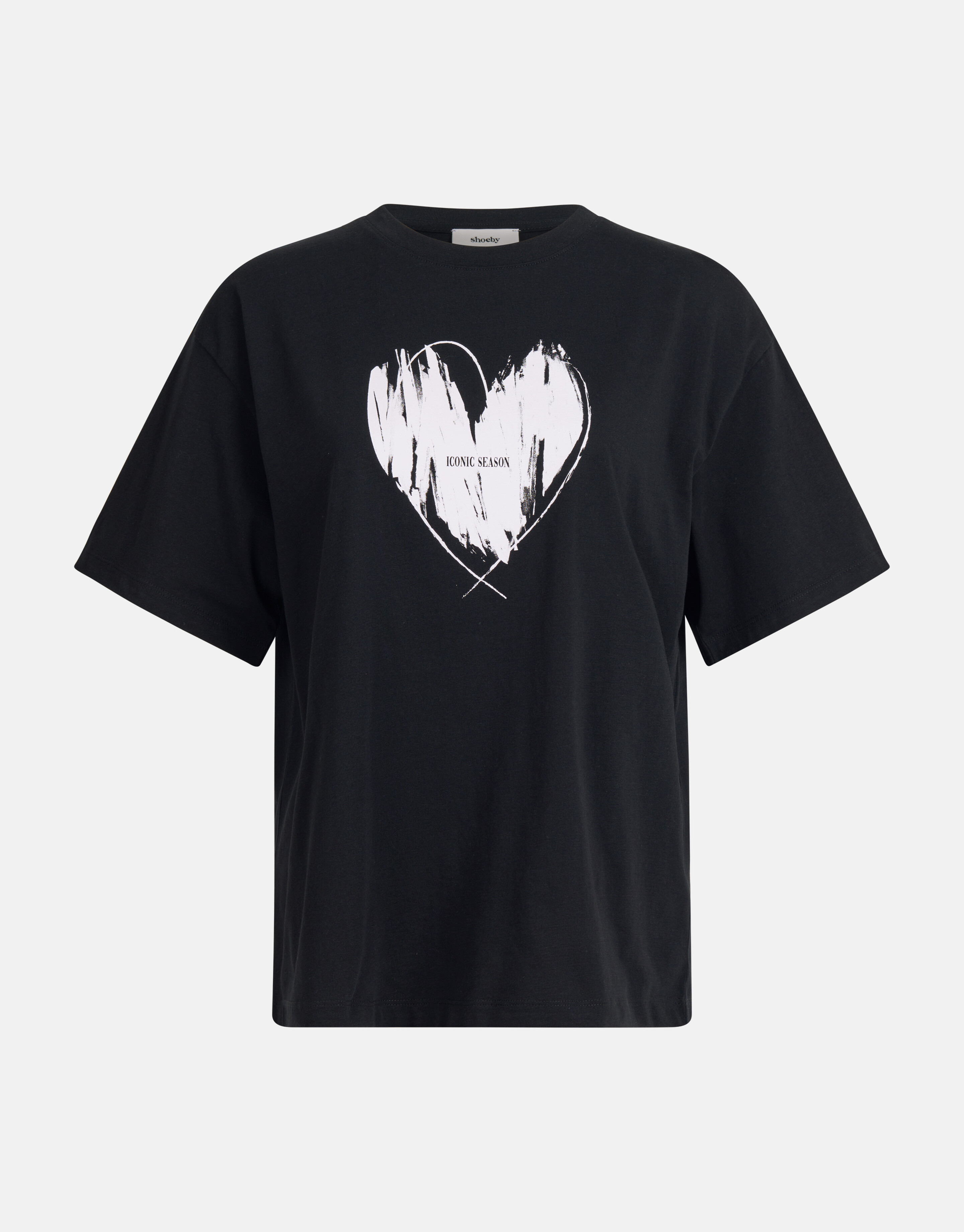 Artwork T-shirt Schwarz SHOEBY WOMEN