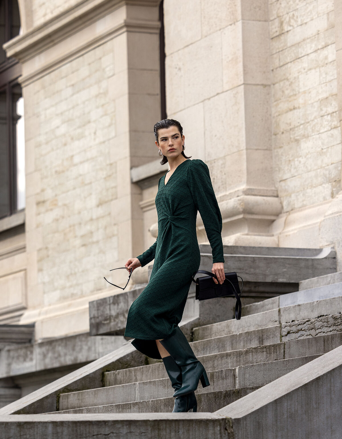 Rechteckige Tasche Schwarz SHOEBY ACCESSOIRES